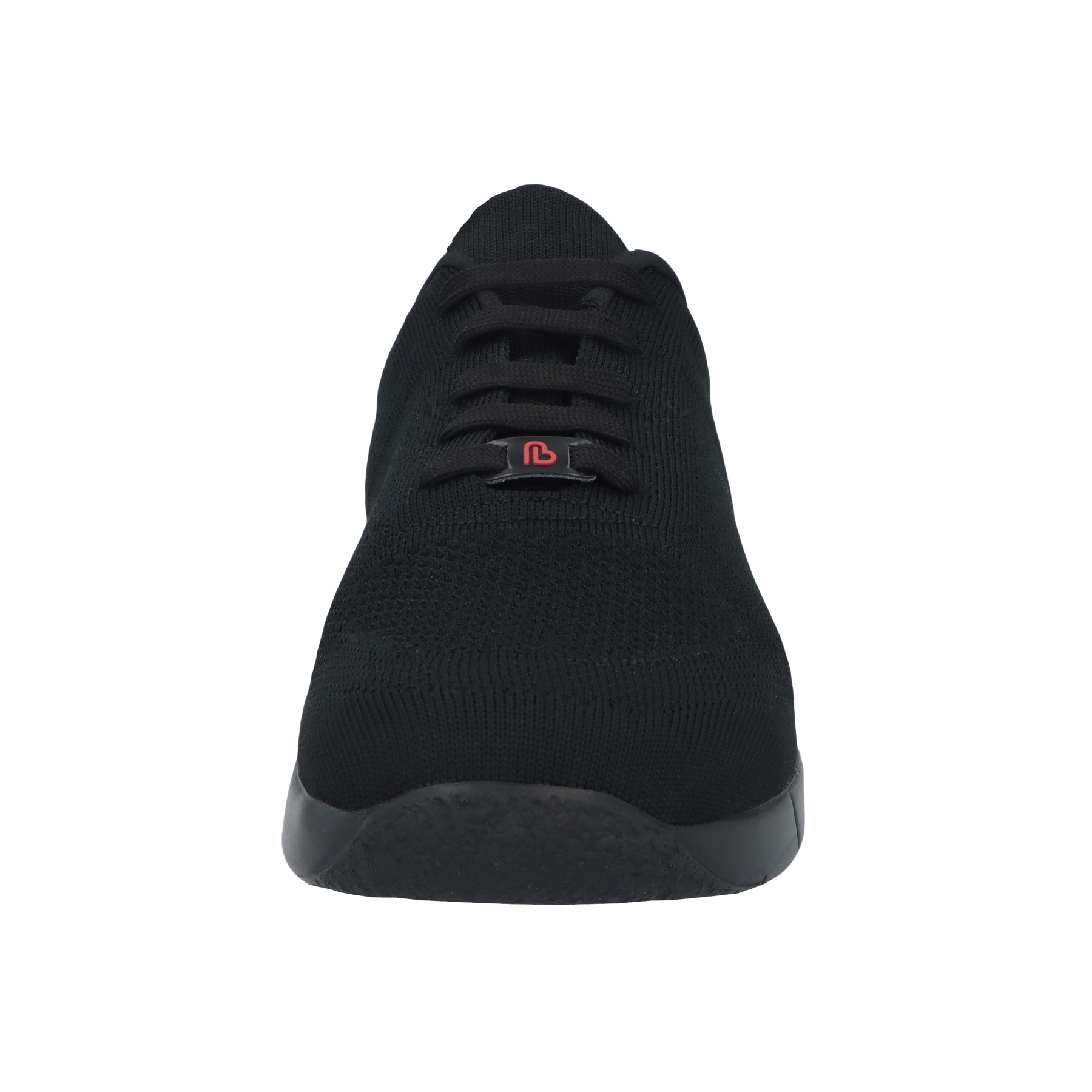 schwarze sneaker vorderansicht