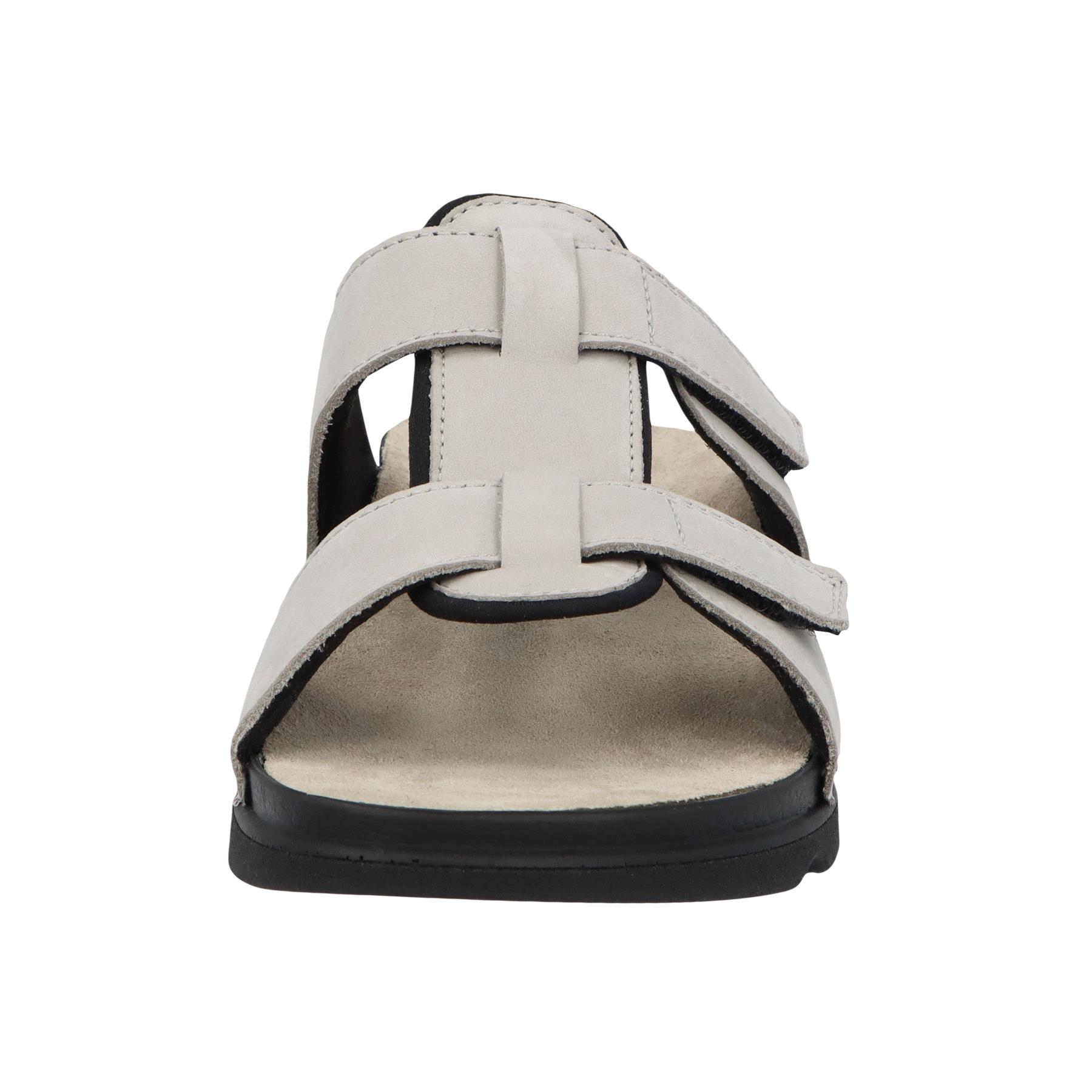 graue pantolette vorderansicht