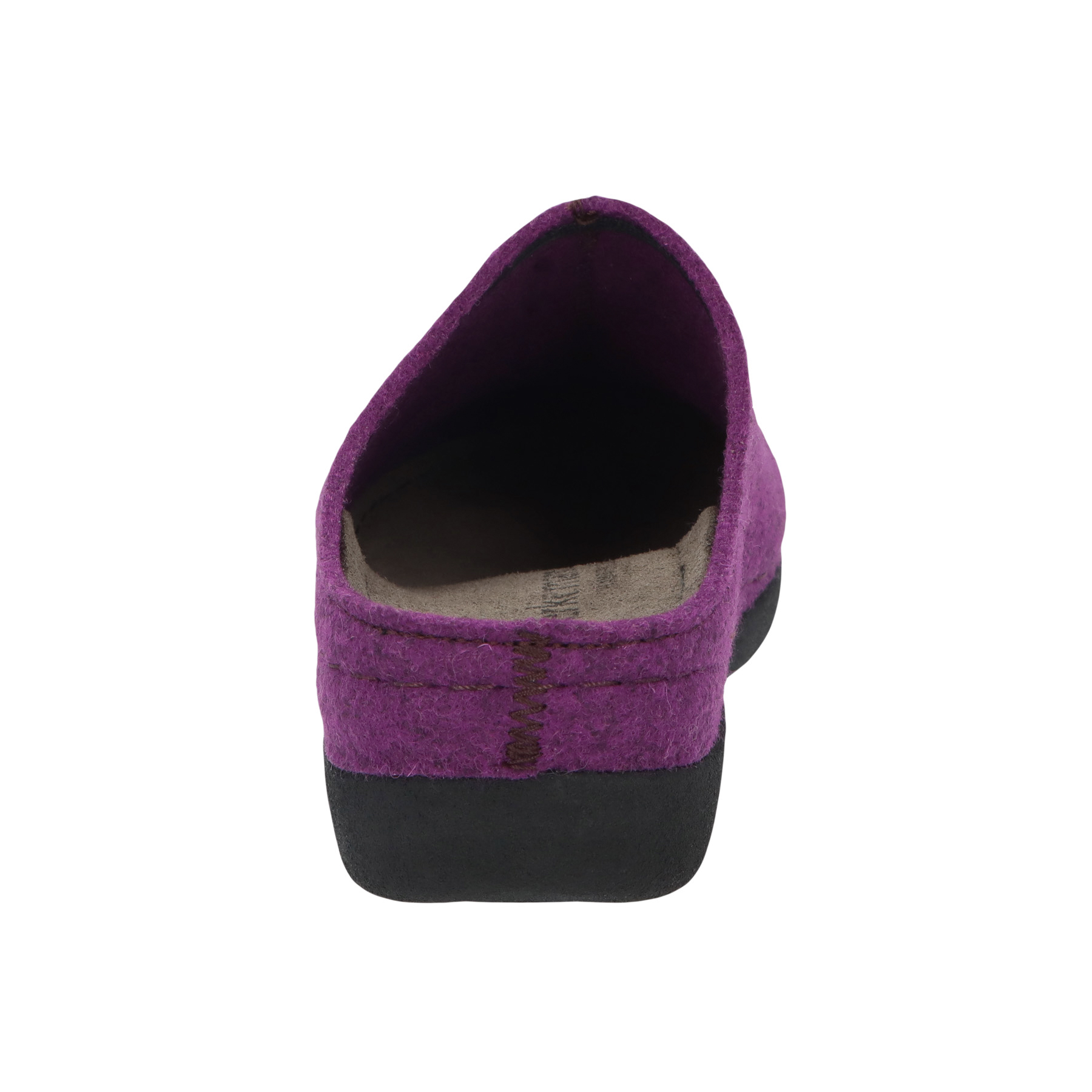 blaue hausschuhe hinteransicht