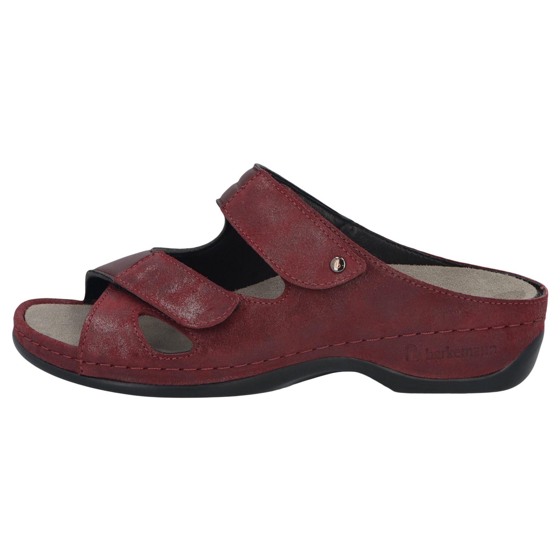 rote pantolette seitenansicht links