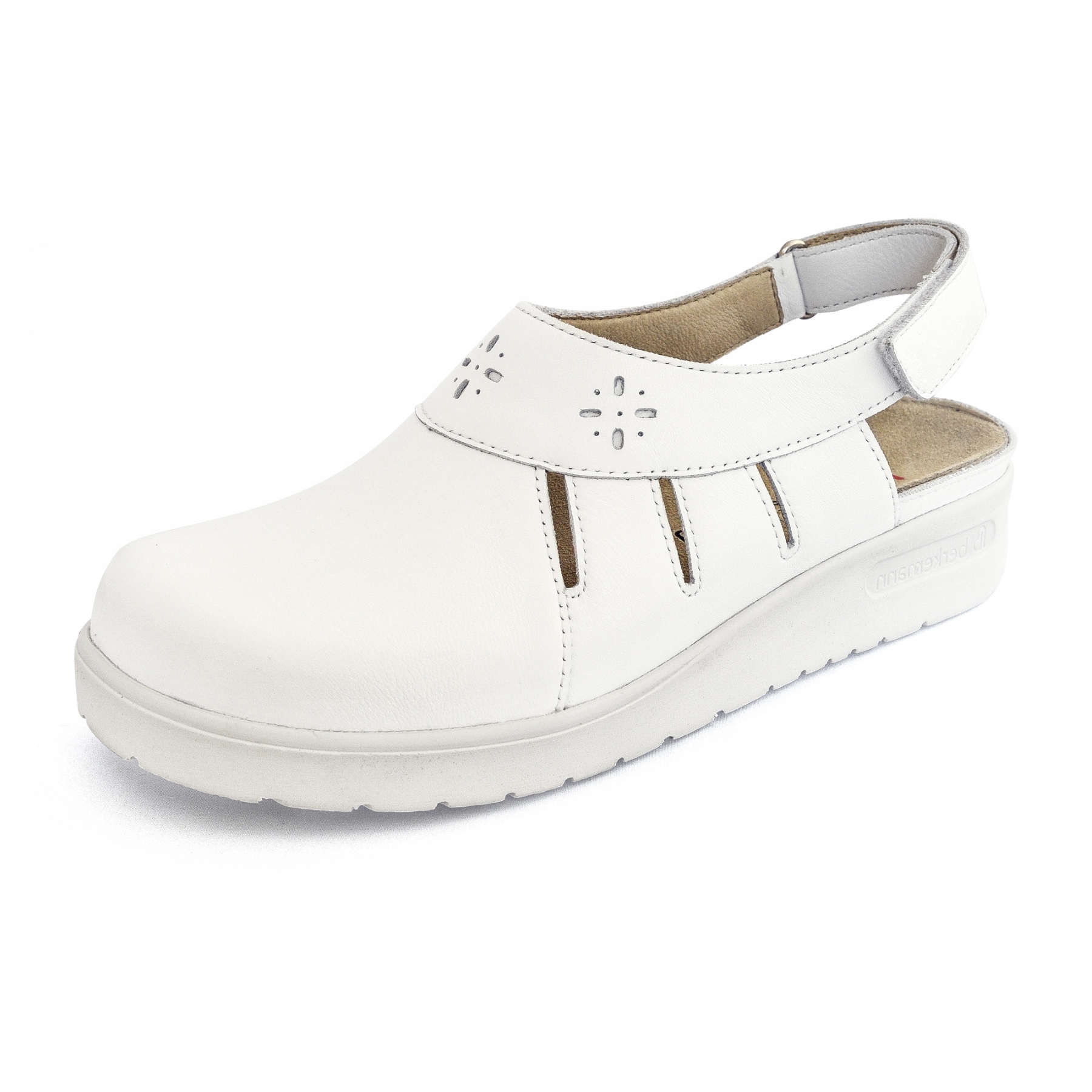 weiße berufsschuhe 3-4 ansicht