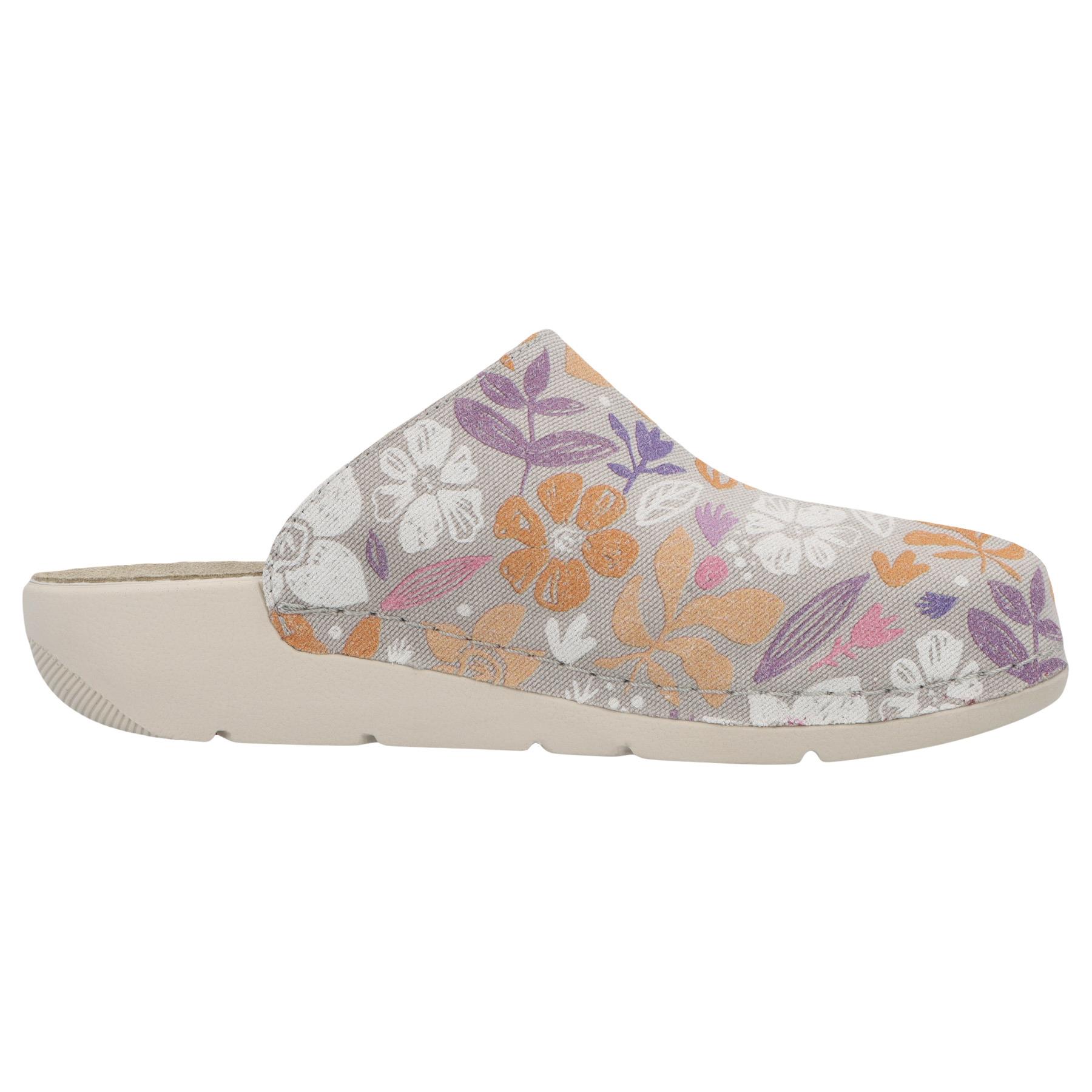 mehrfarbige clogs seitenansicht rechts