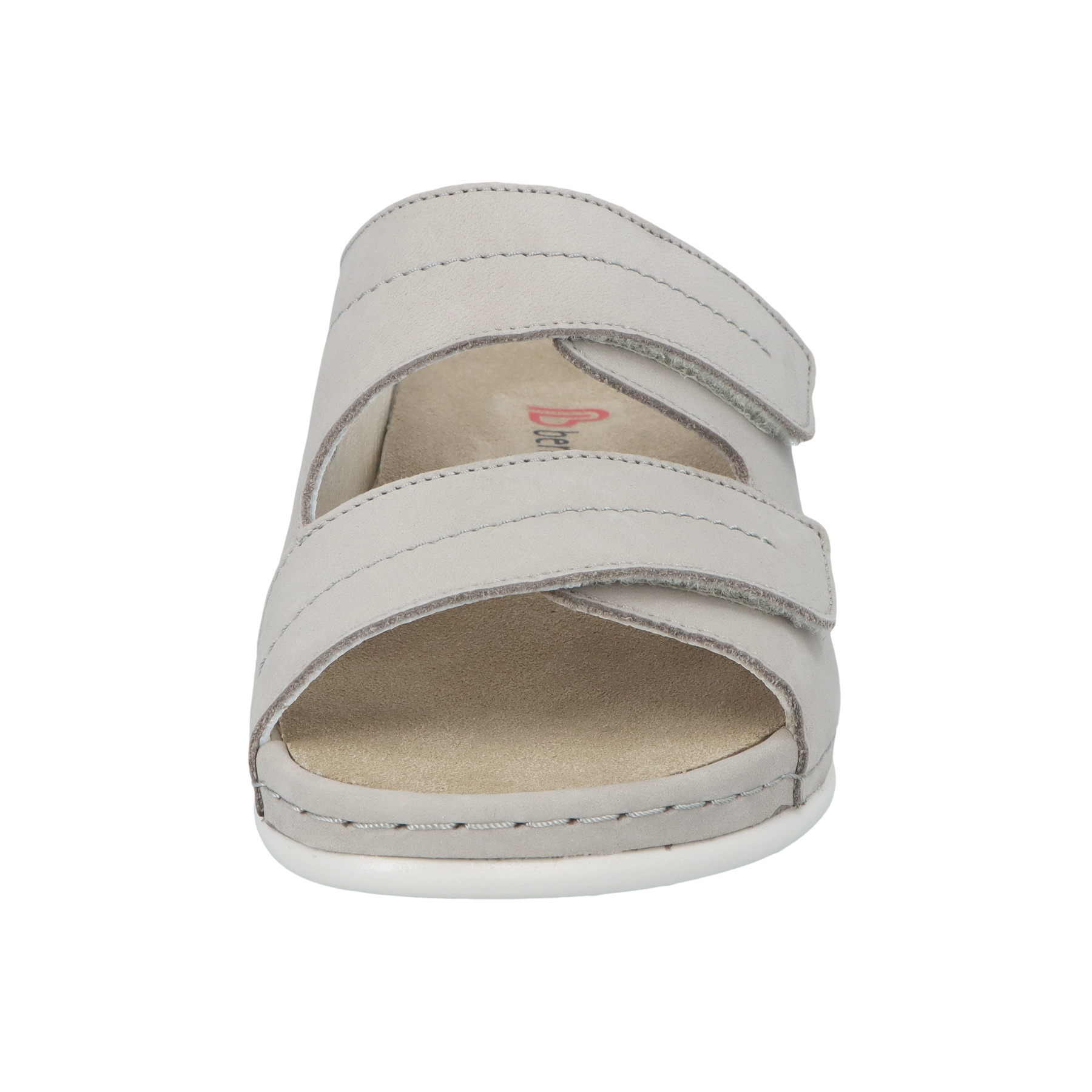 graue pantolette vorderansicht