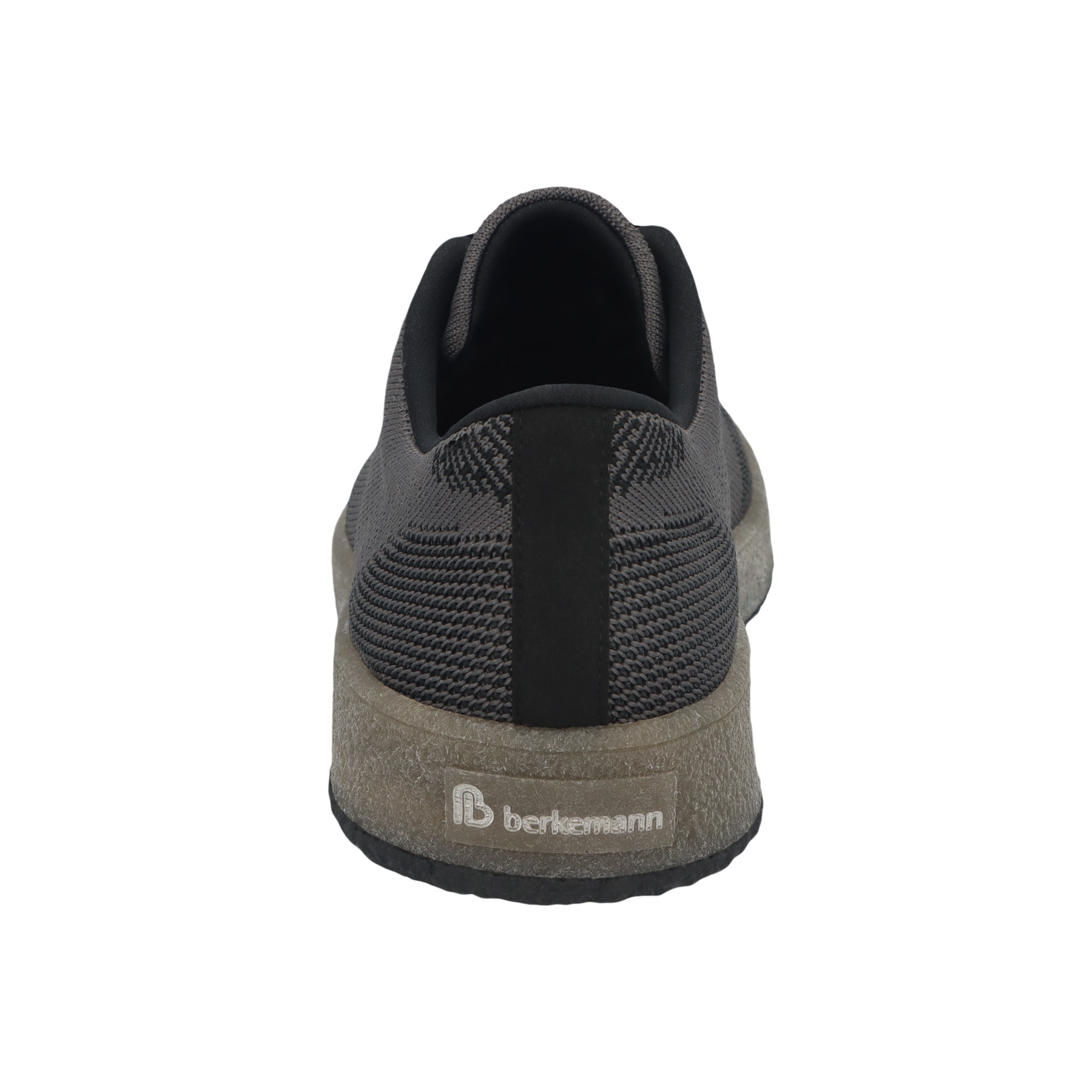 graue sneaker hinteransicht