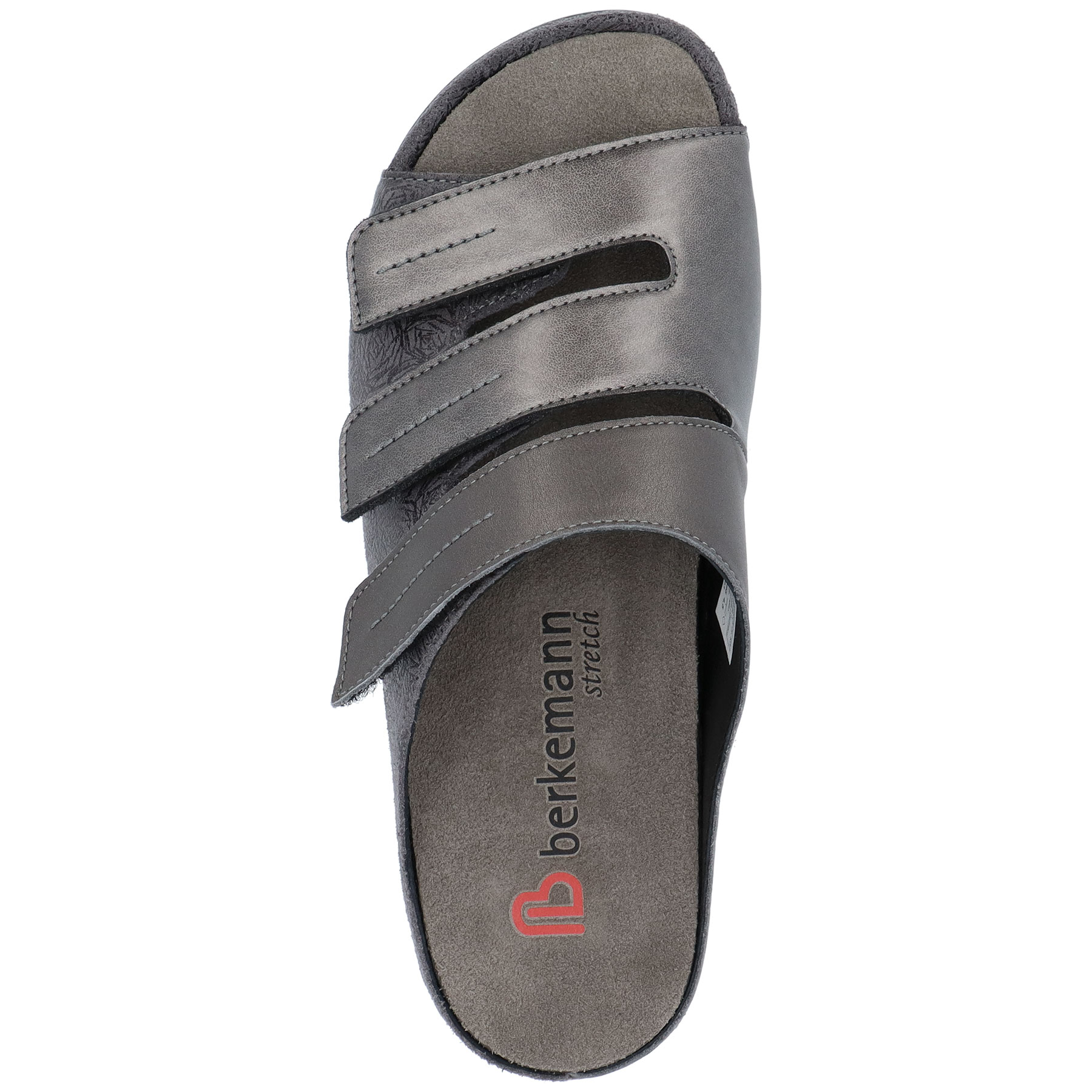 graue pantolette draufsicht