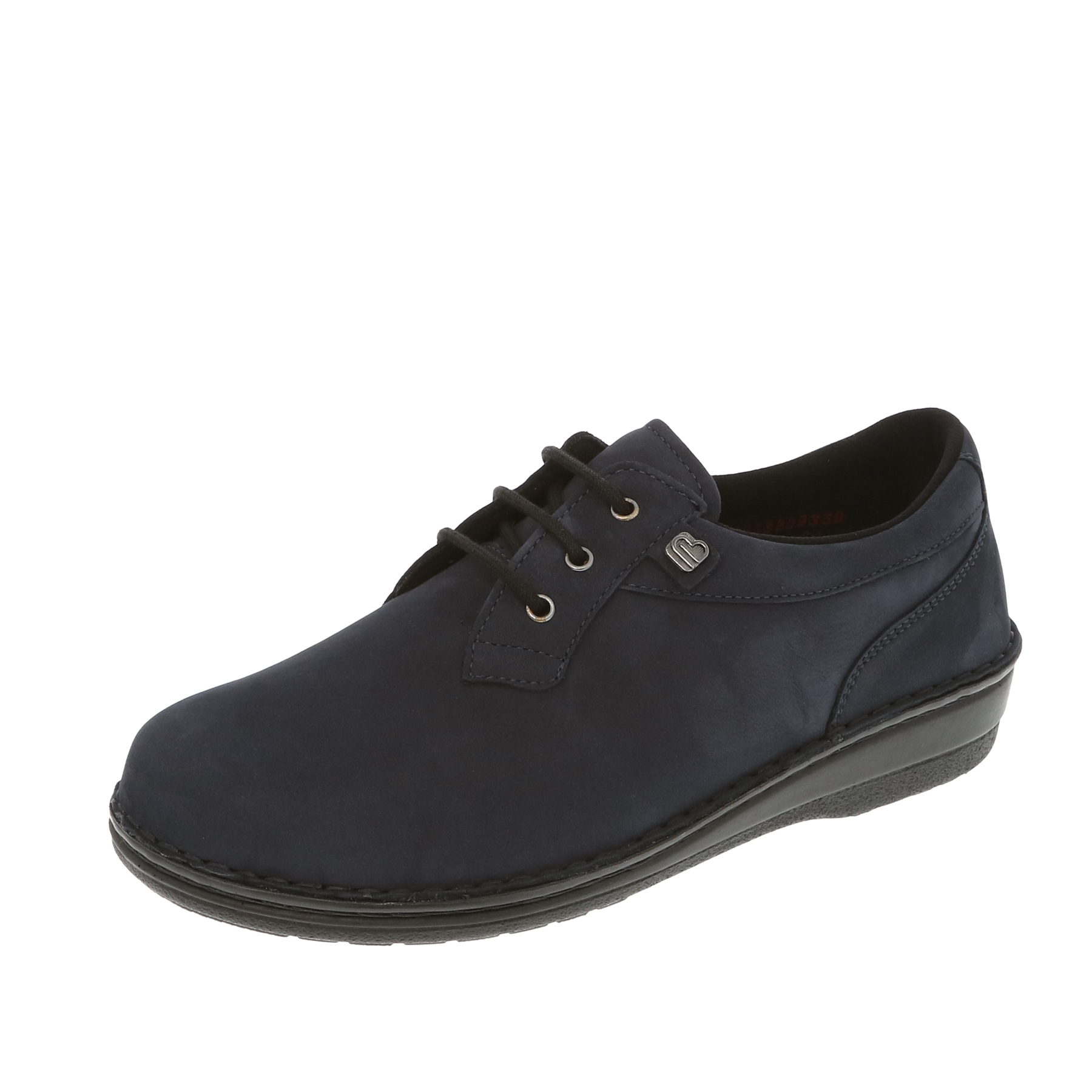 blaue halbschuh 3-4 ansicht