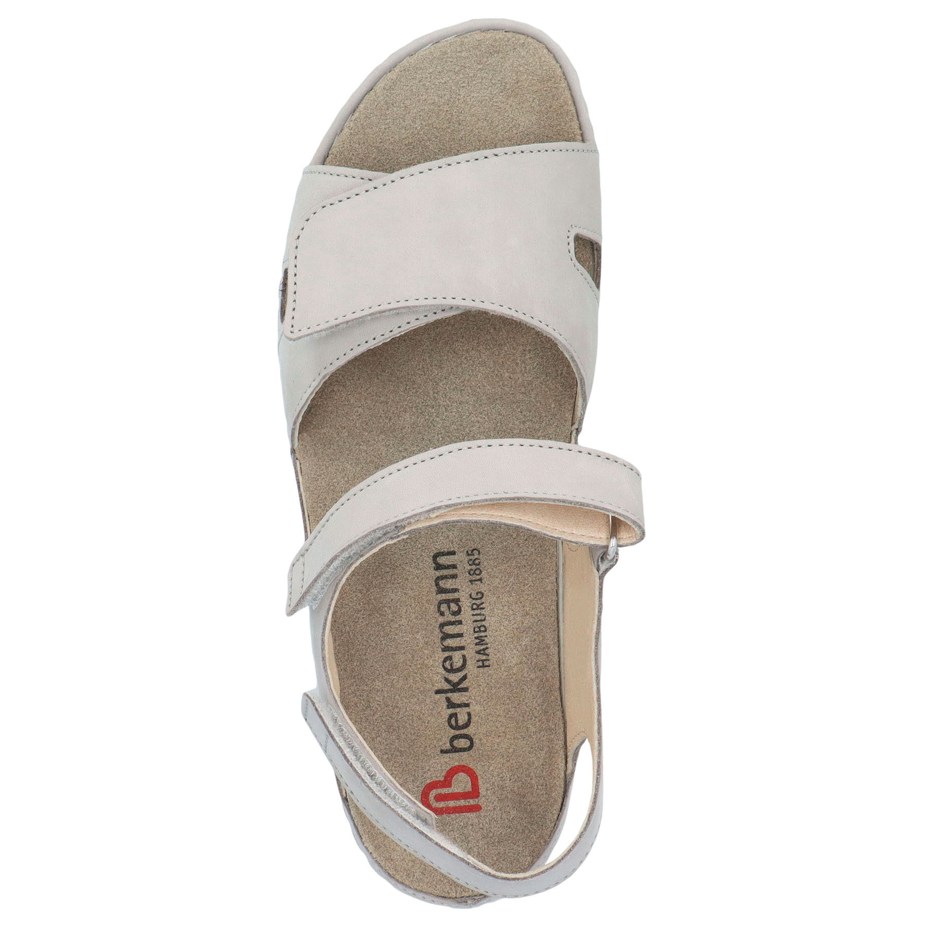 graue sandale draufsicht