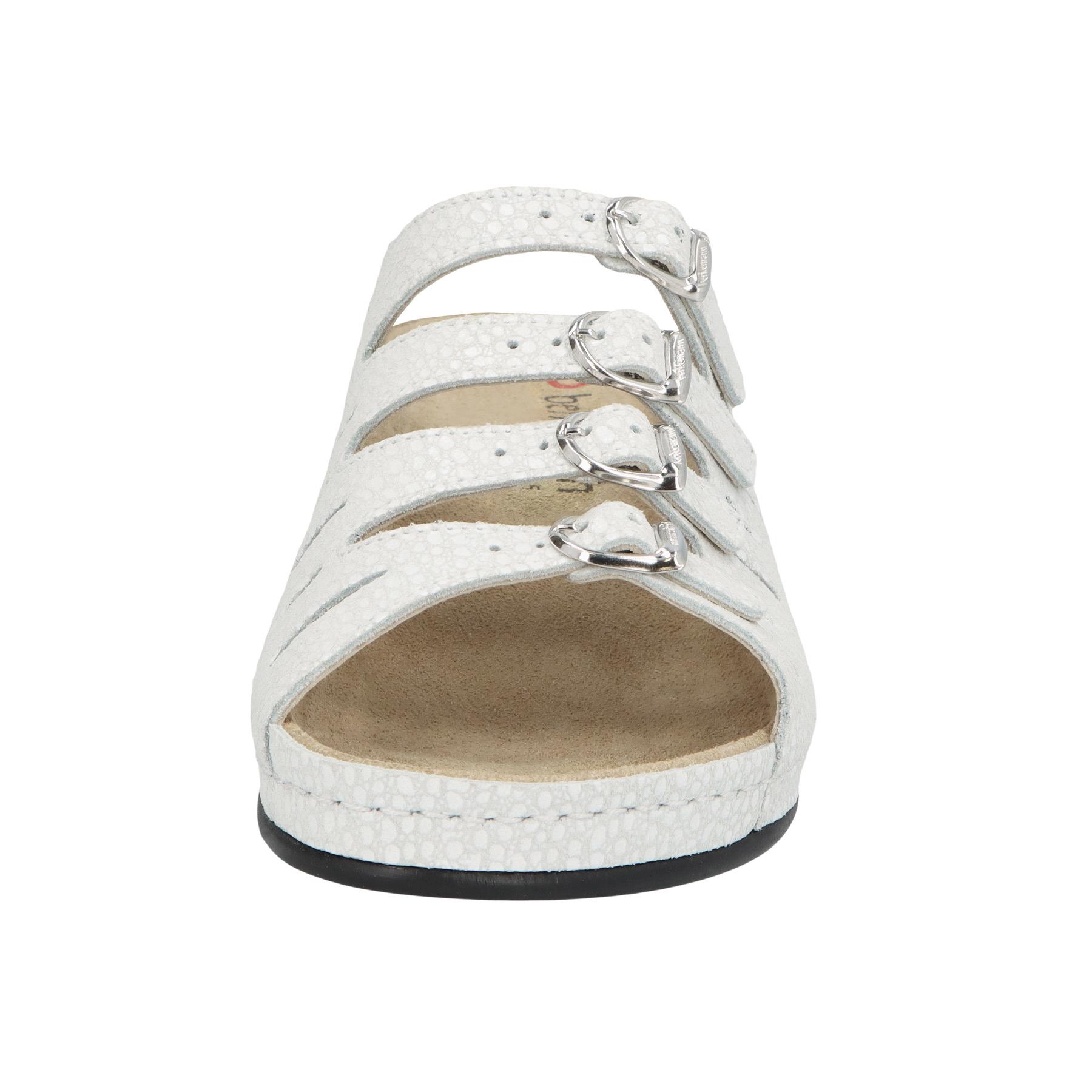 weiße pantolette vorderansicht