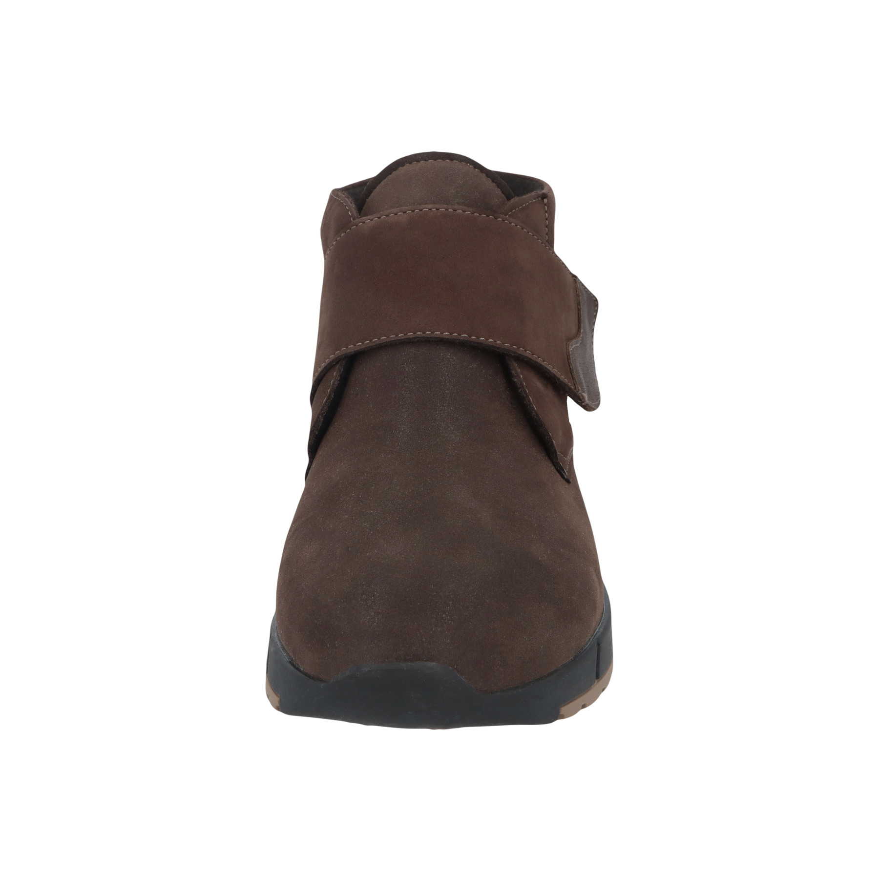 braune stiefeletten vorderansicht