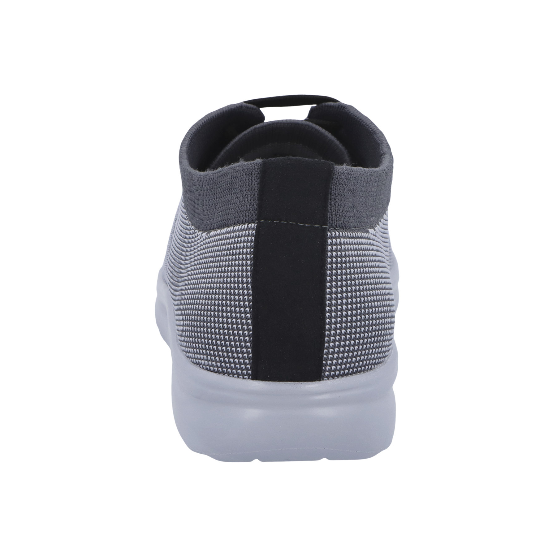 graue sneaker hinteransicht