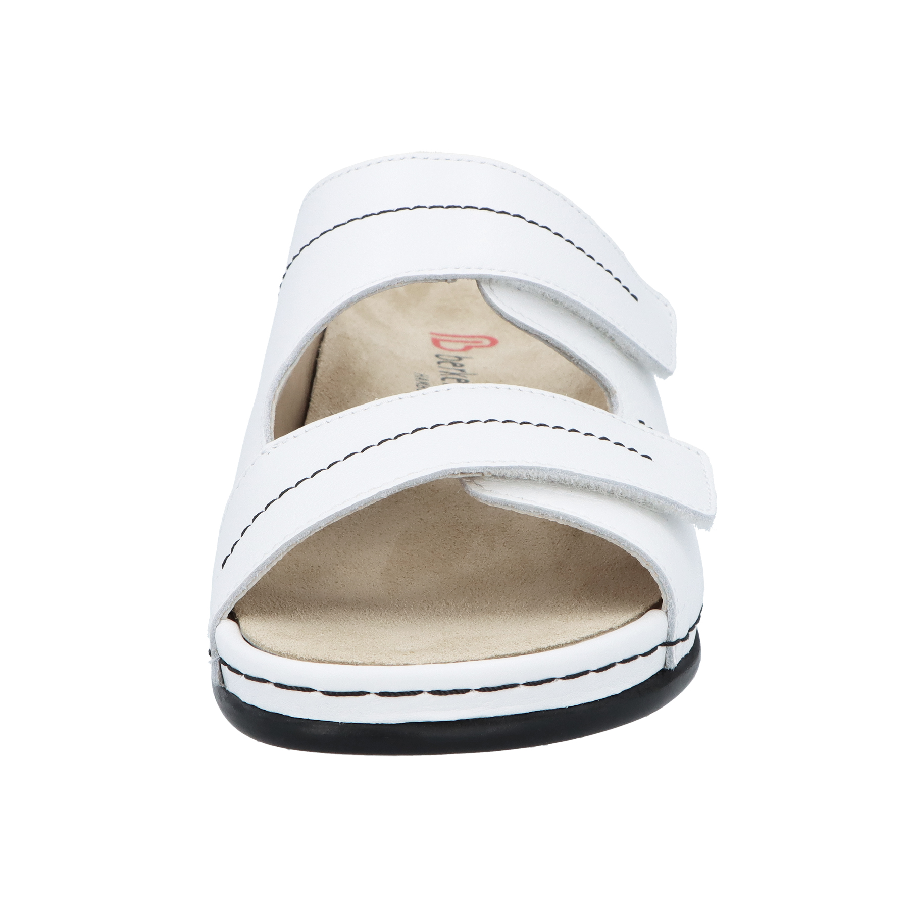 weiße pantolette vorderansicht