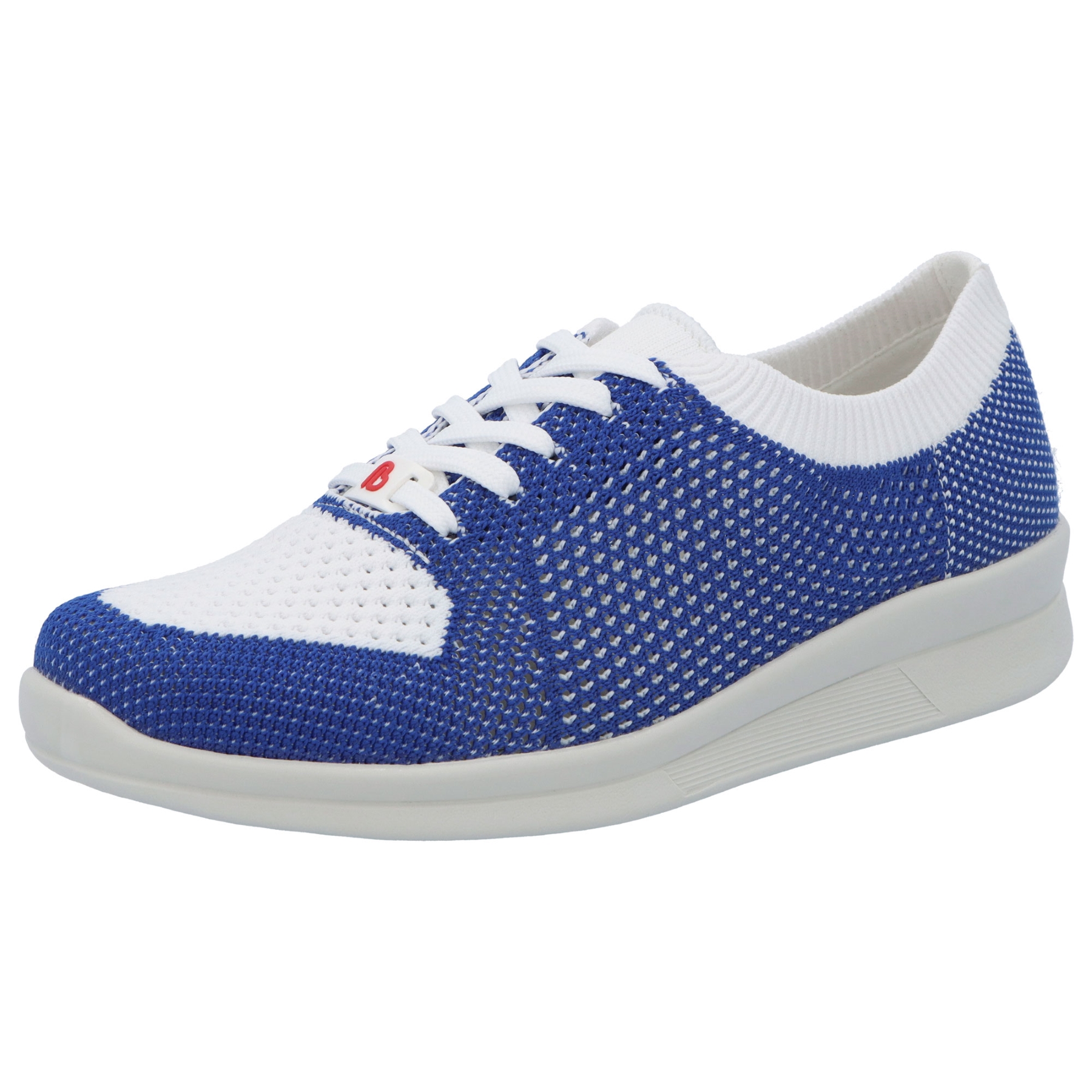 ComfortKnit blau/weiß