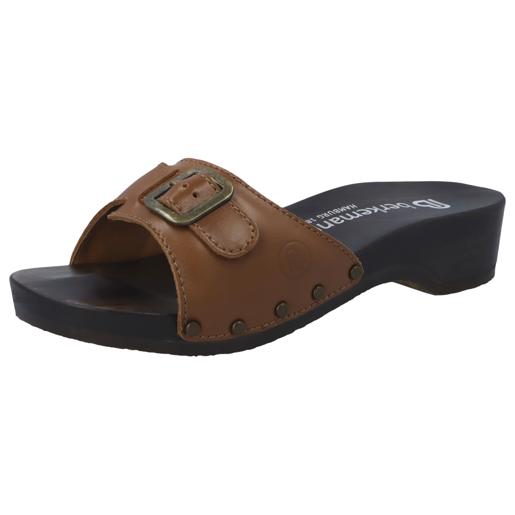 braune holzschuhe 3-4 ansicht