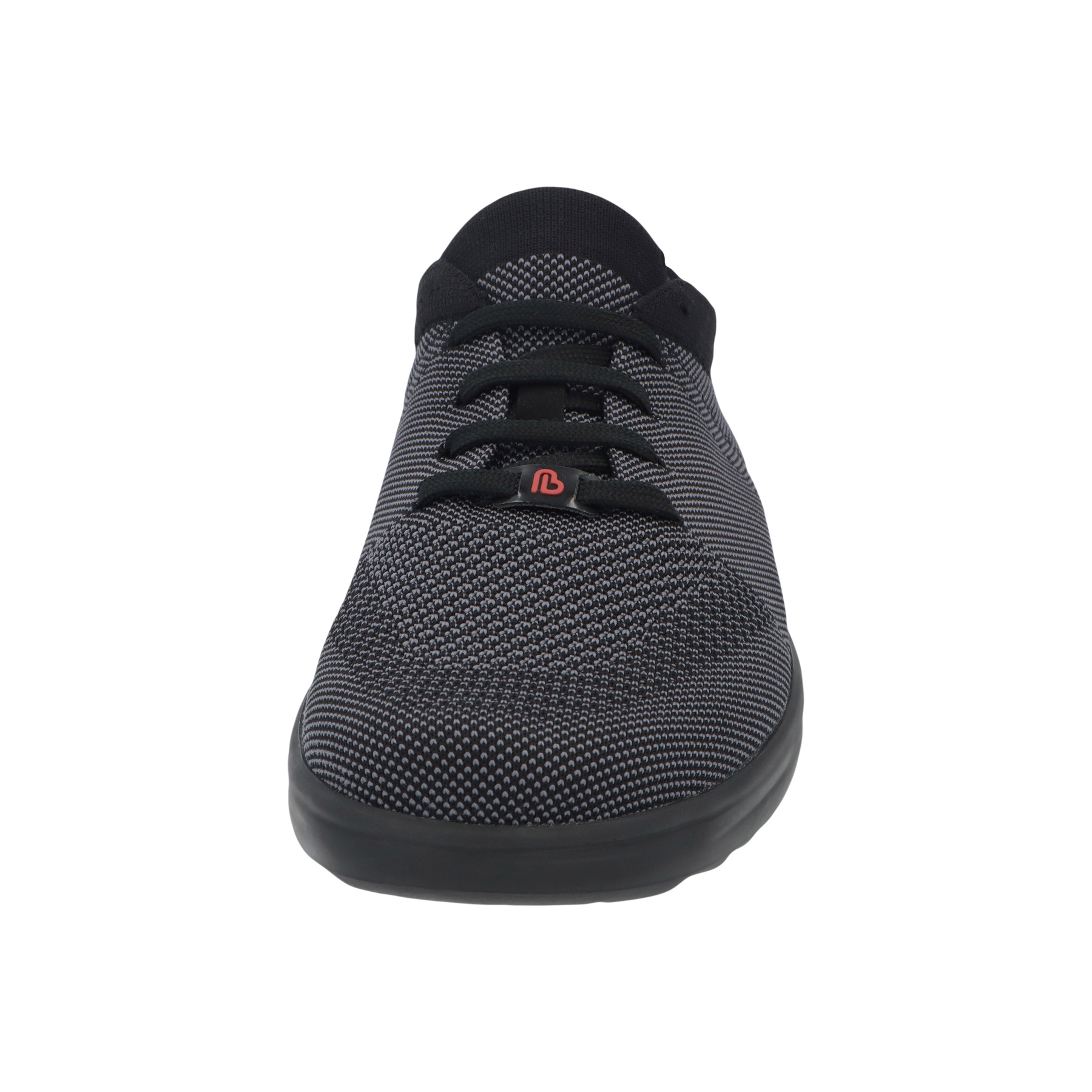 schwarze sneaker vorderansicht