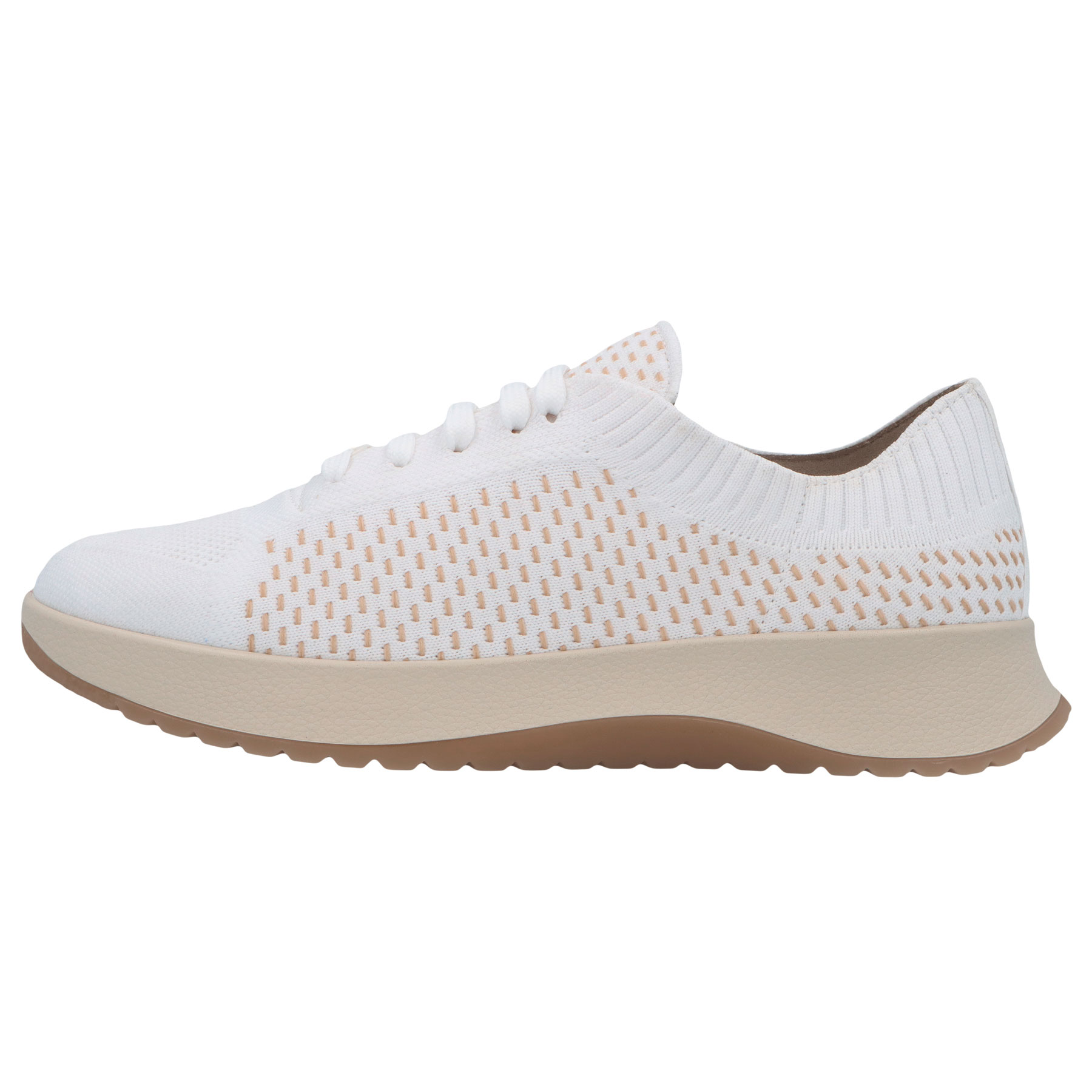 weiße sneaker seitenansicht links