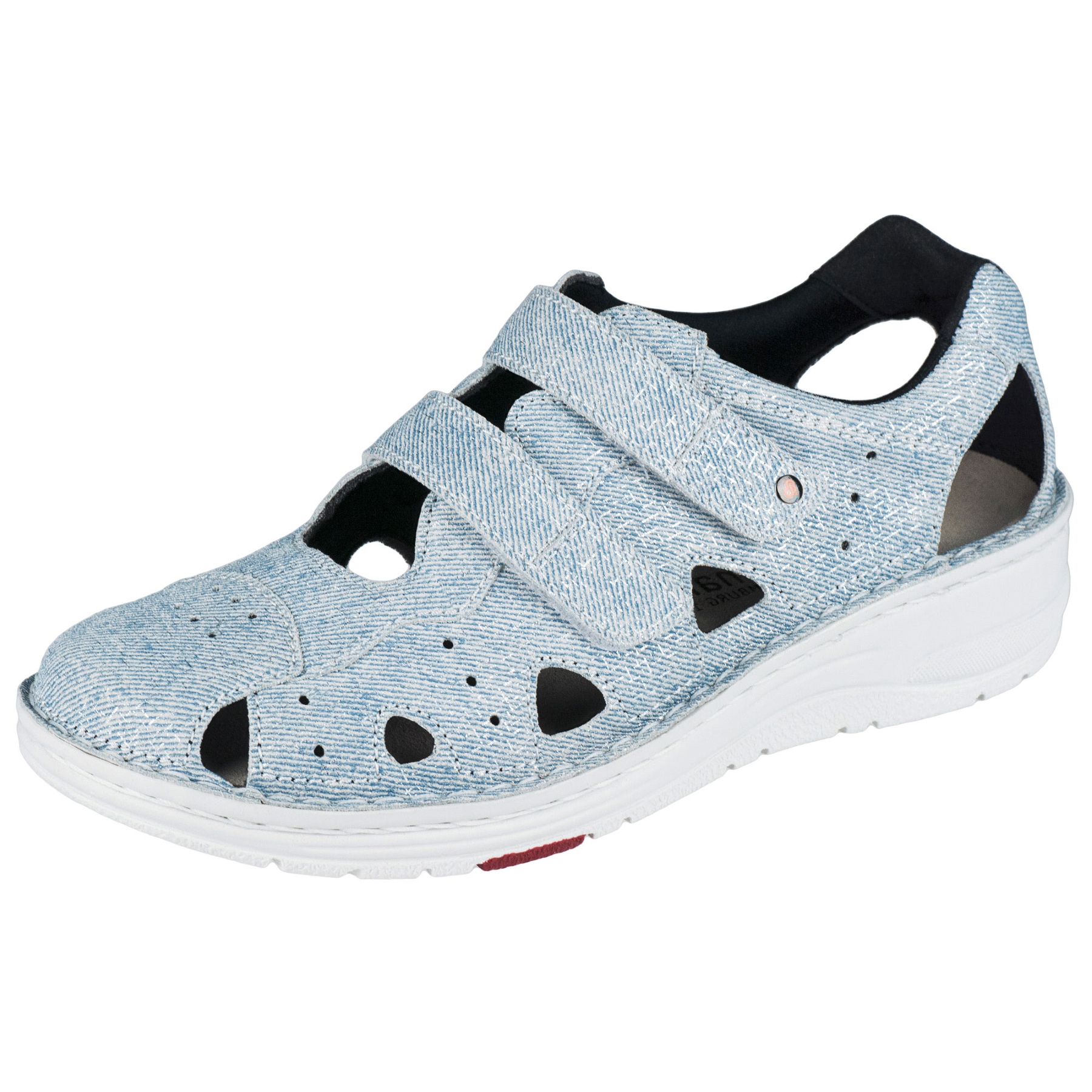 mehrfarbige halbschuh 3-4 ansicht