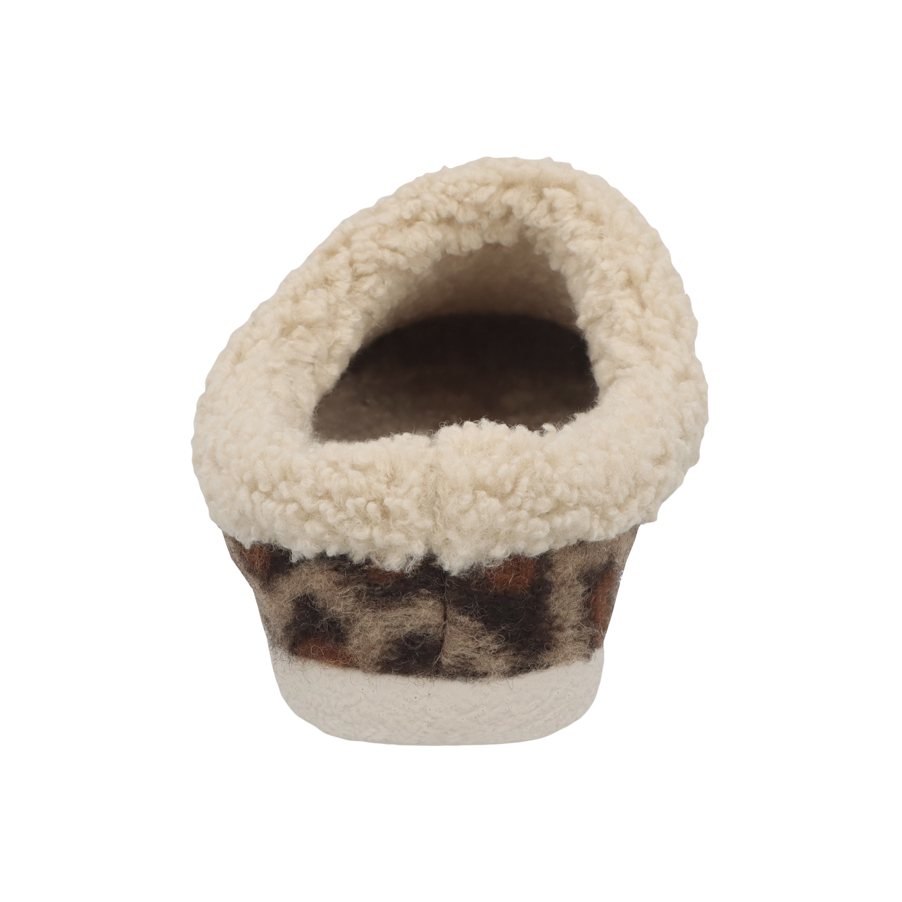 mehrfarbige hausschuhe hinteransicht