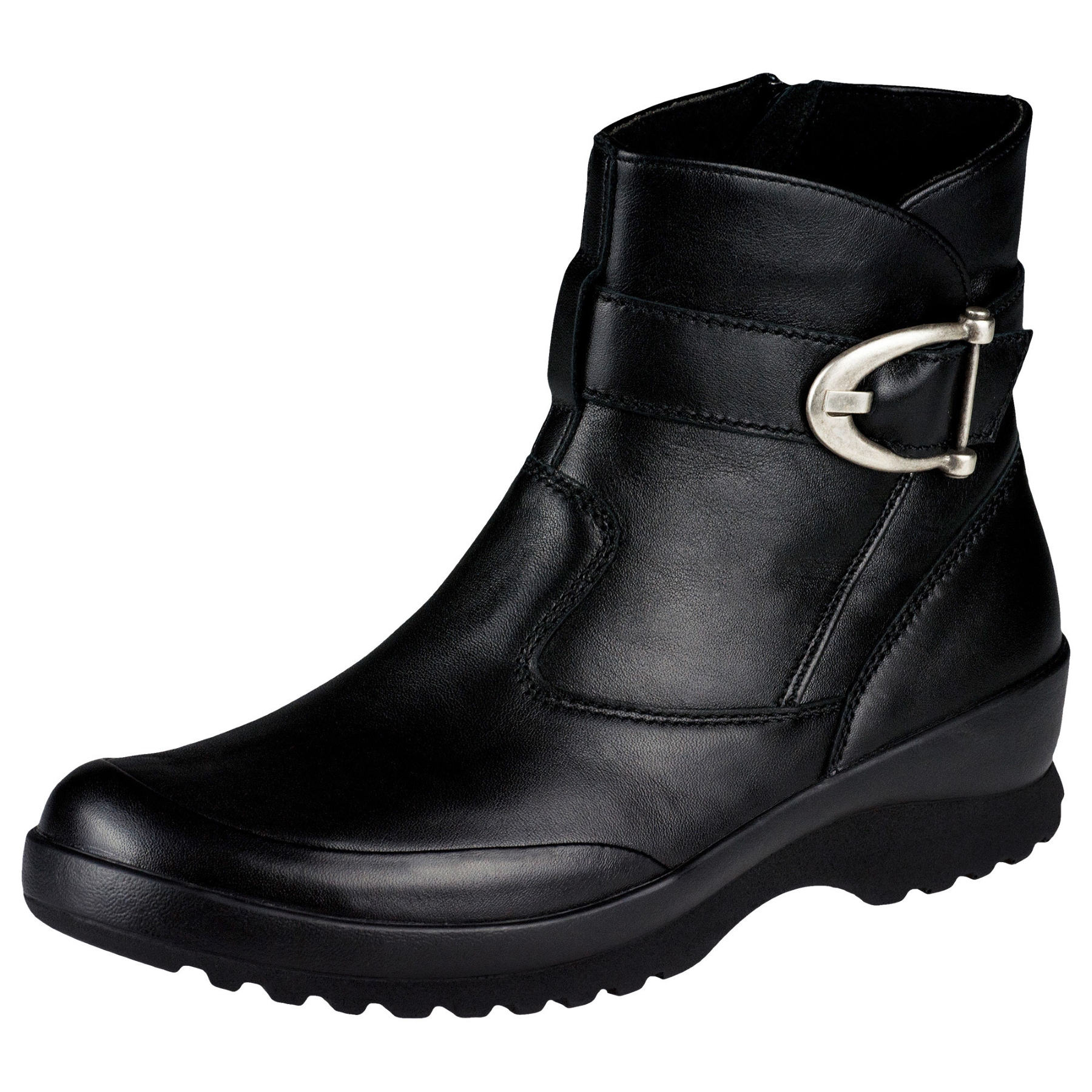 schwarze stiefeletten 3-4 ansicht