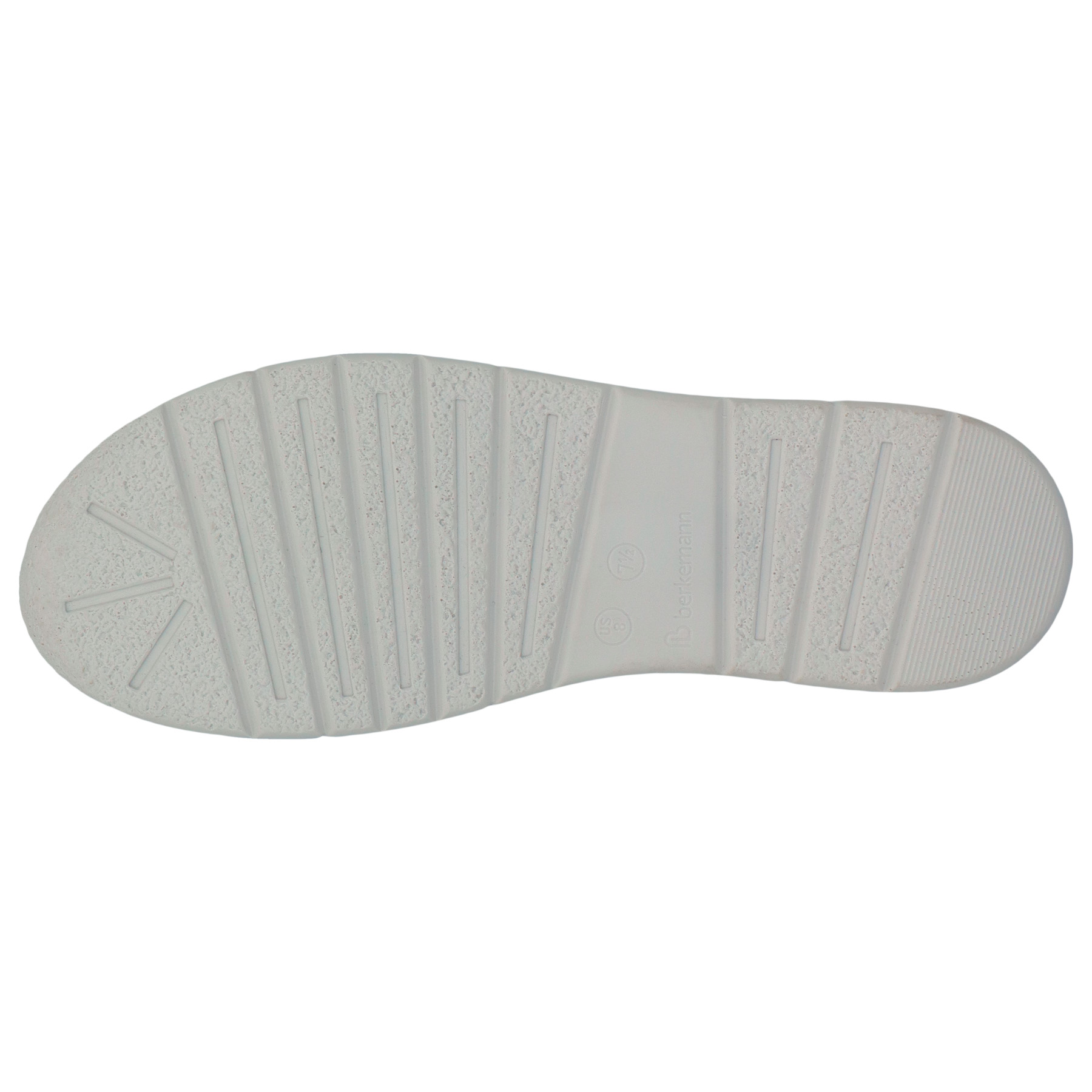 blaue halbschuh sohlenansicht