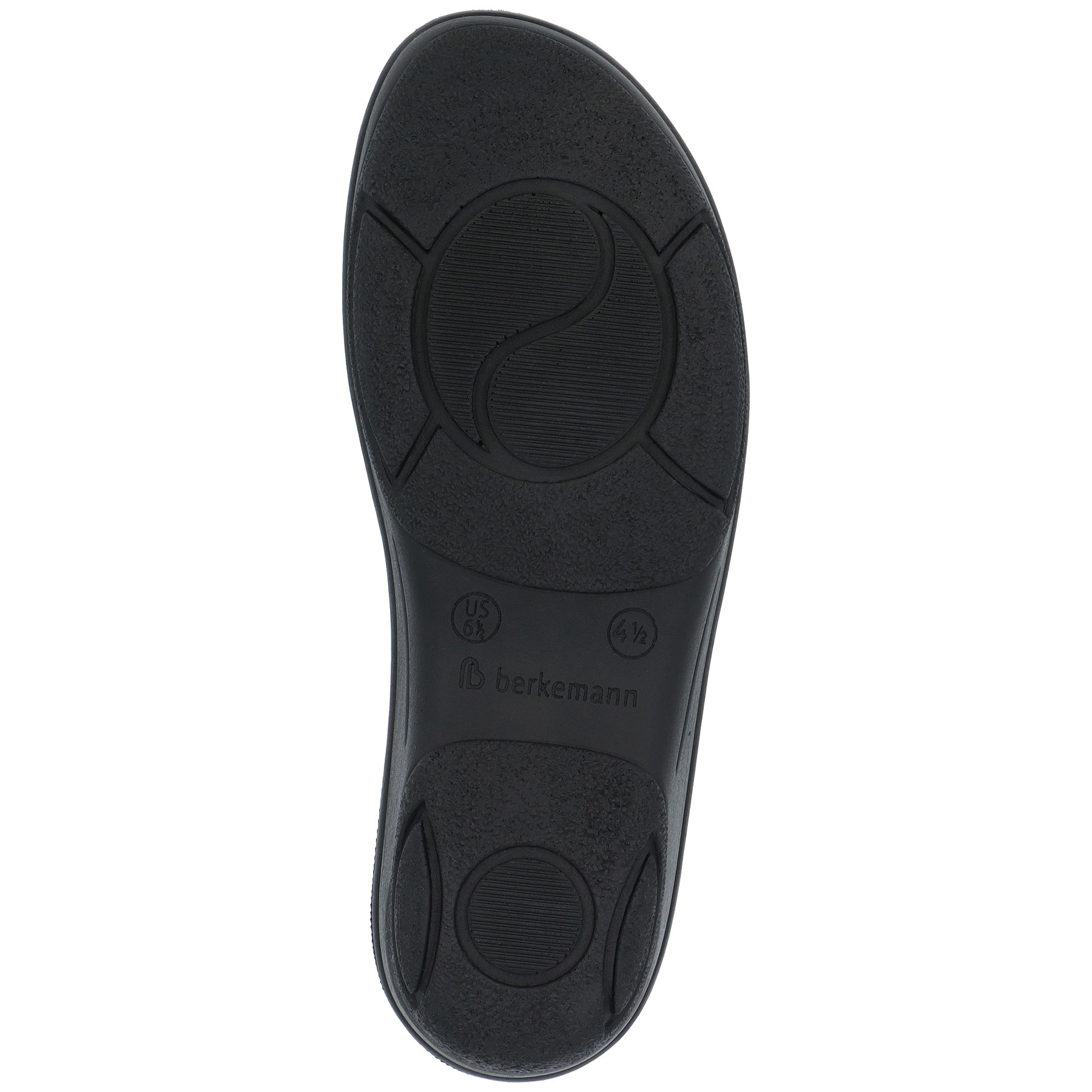 rote clogs sohlenansicht