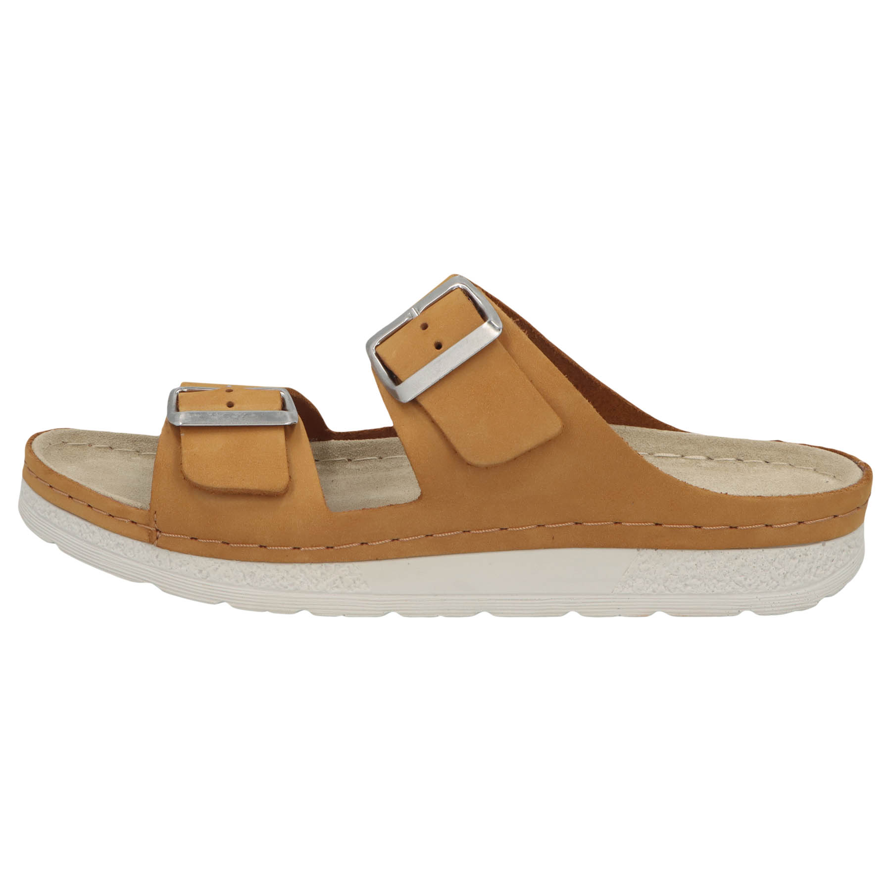 braune pantolette seitenansicht links