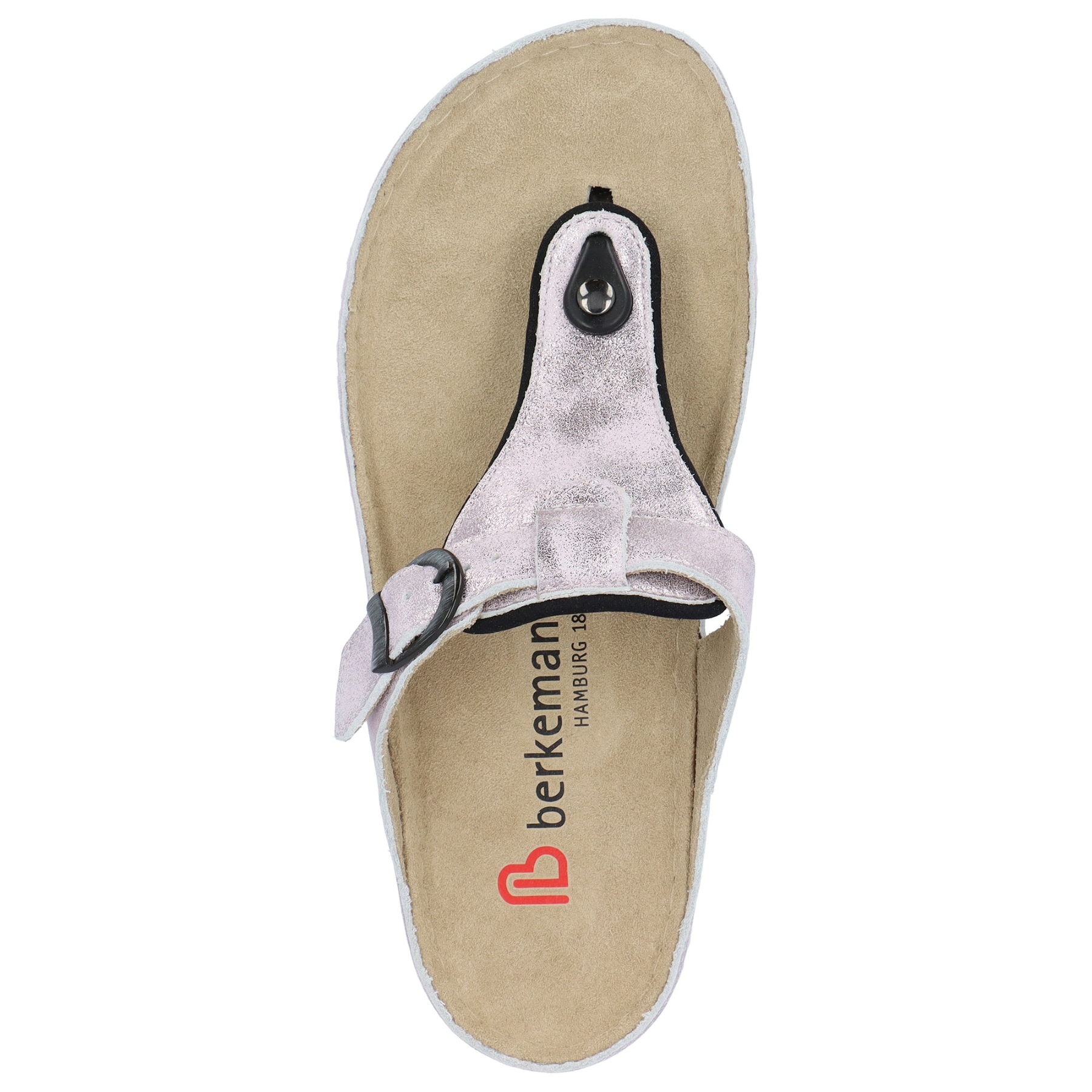 mehrfarbige pantolette draufsicht