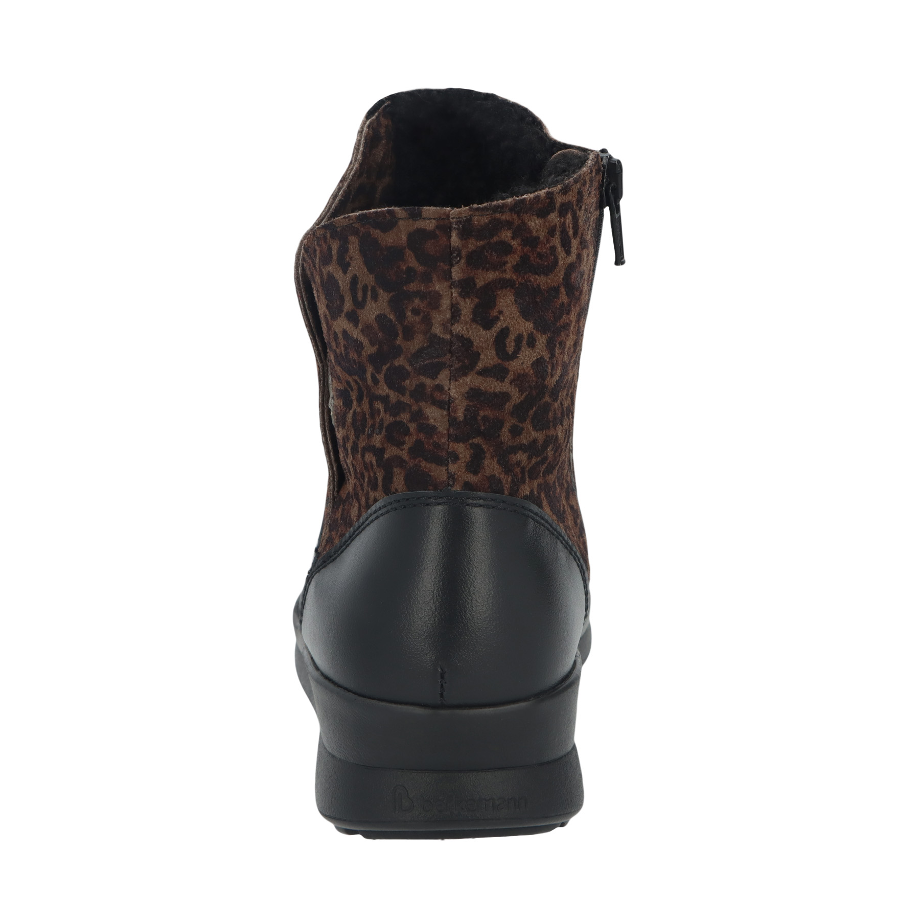 schwarze stiefeletten hinteransicht