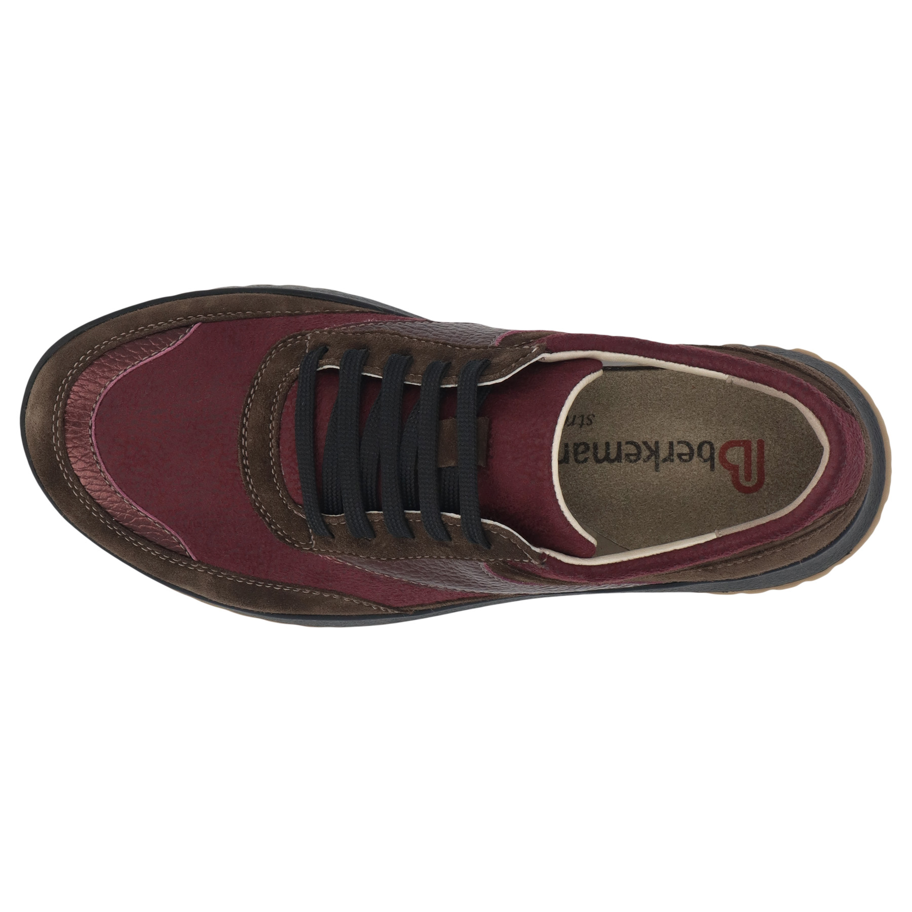 braune sneaker draufsicht