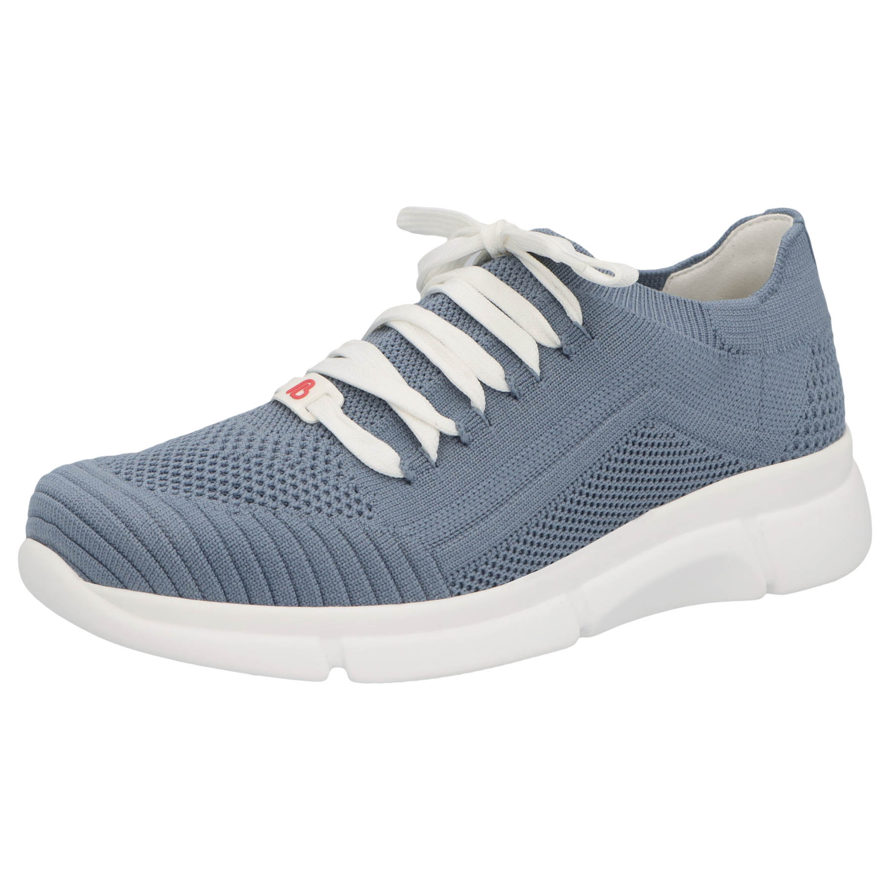 blaue sneaker 3-4 ansicht