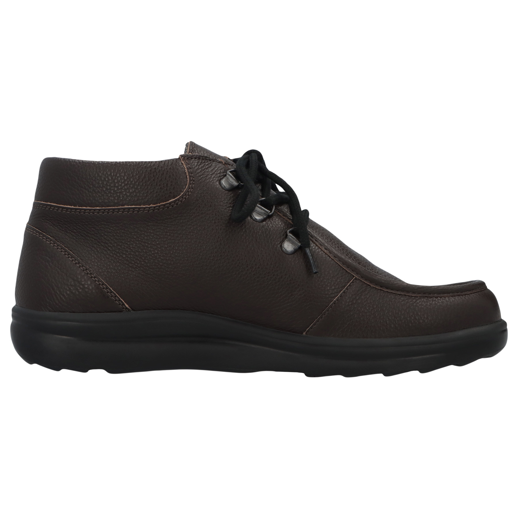 braune halbschuh seitenansicht rechts