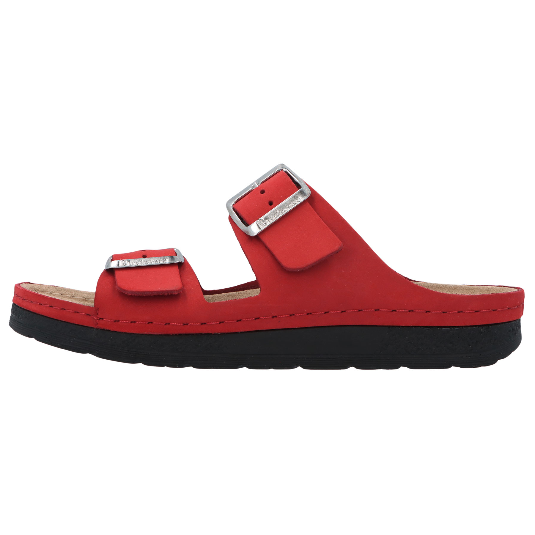 rote pantolette seitenansicht links