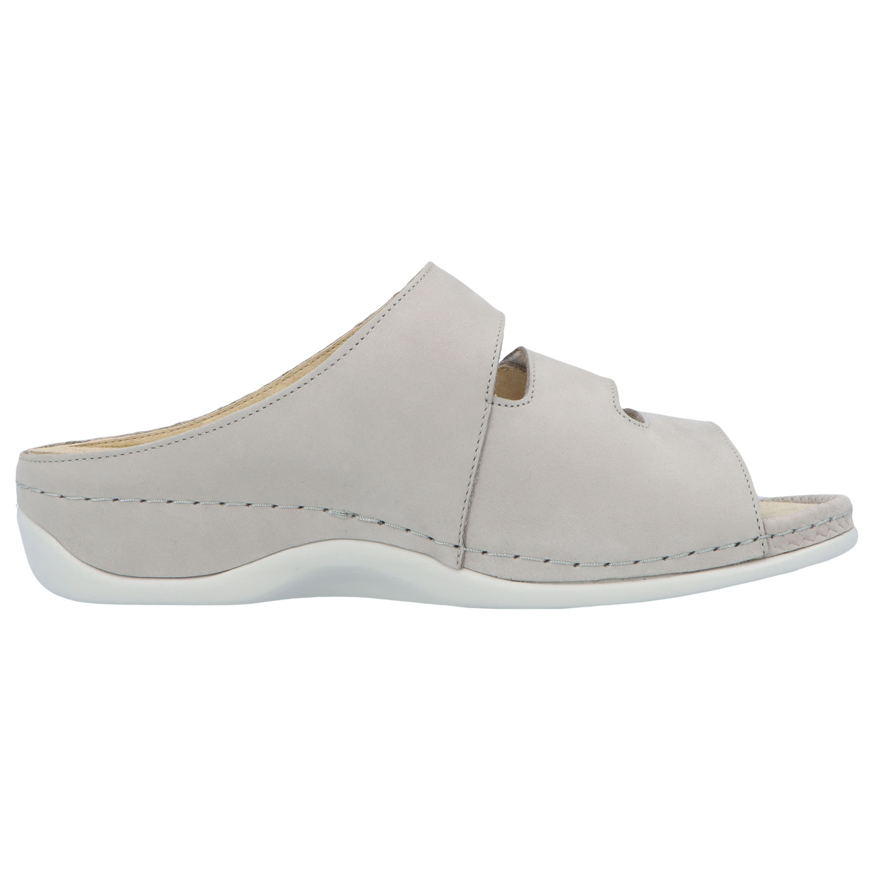 mehrfarbige pantolette seitenansicht rechts