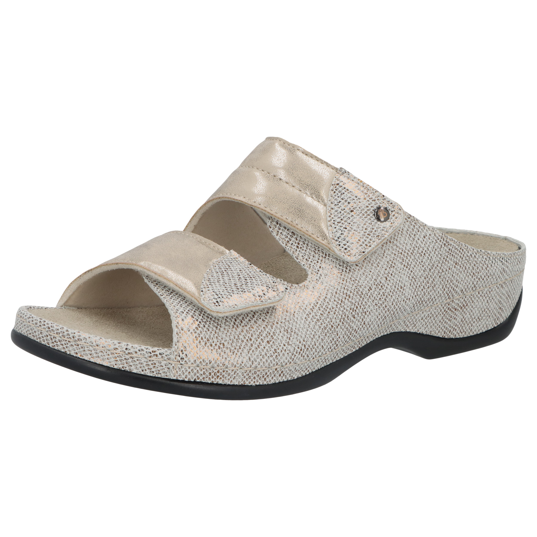 bronze/glitter Leder/Str