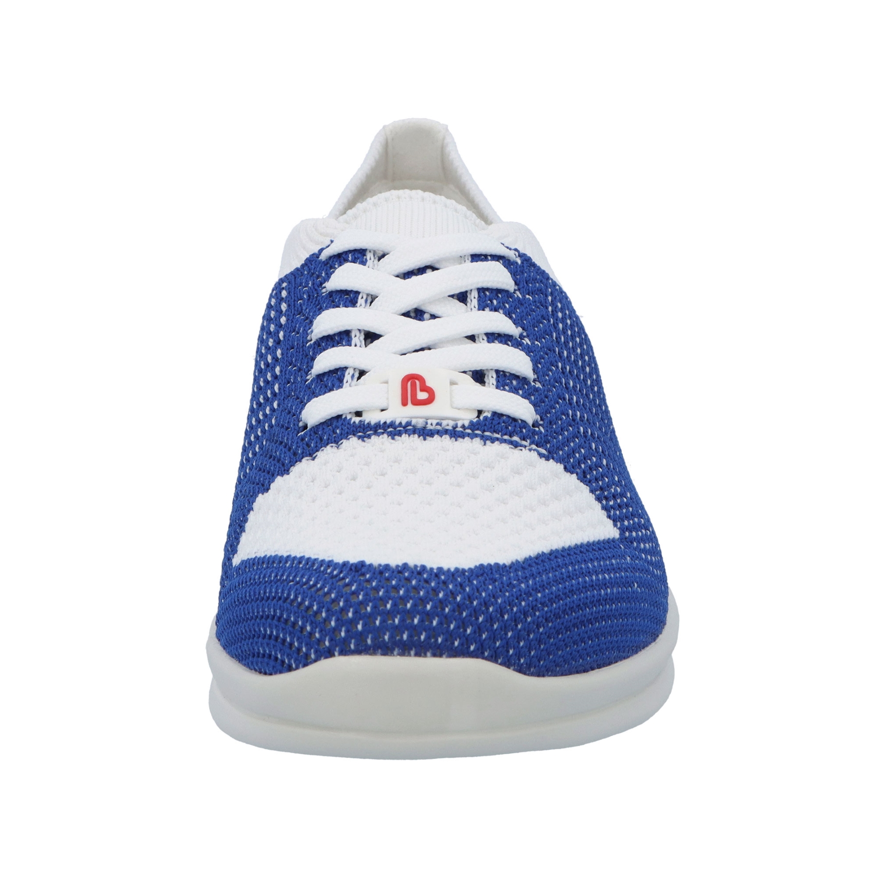blaue sneaker vorderansicht