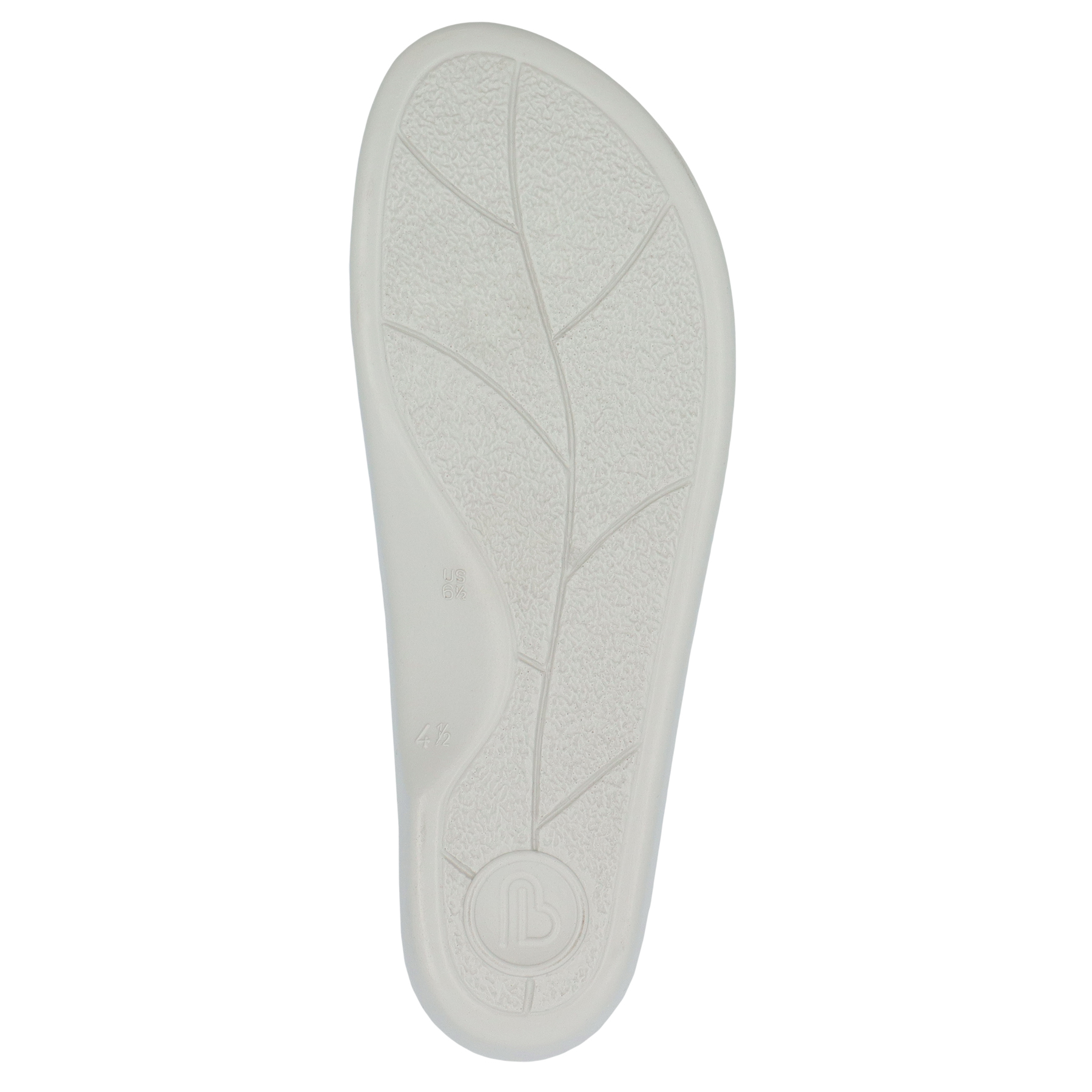 weiße clogs sohlenansicht