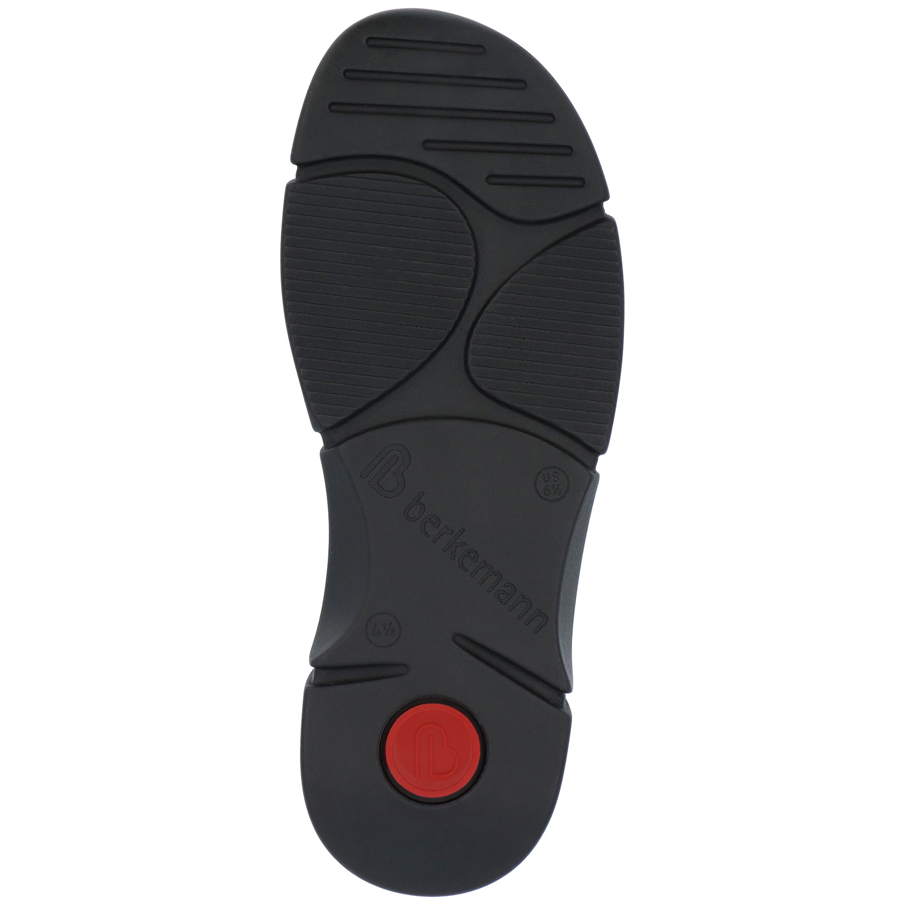 blaue halbschuh sohlenansicht