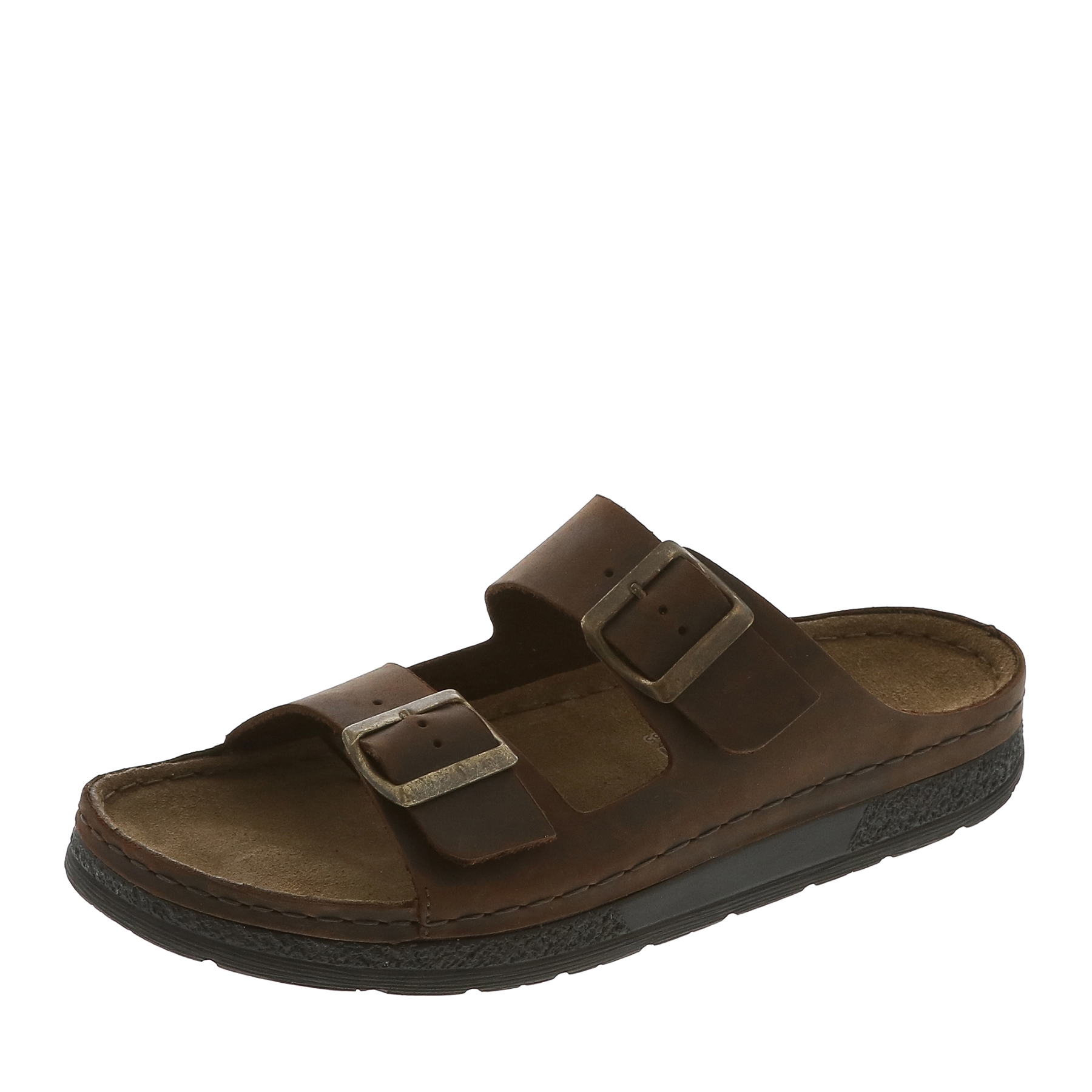 dunkelbraun Fettleder