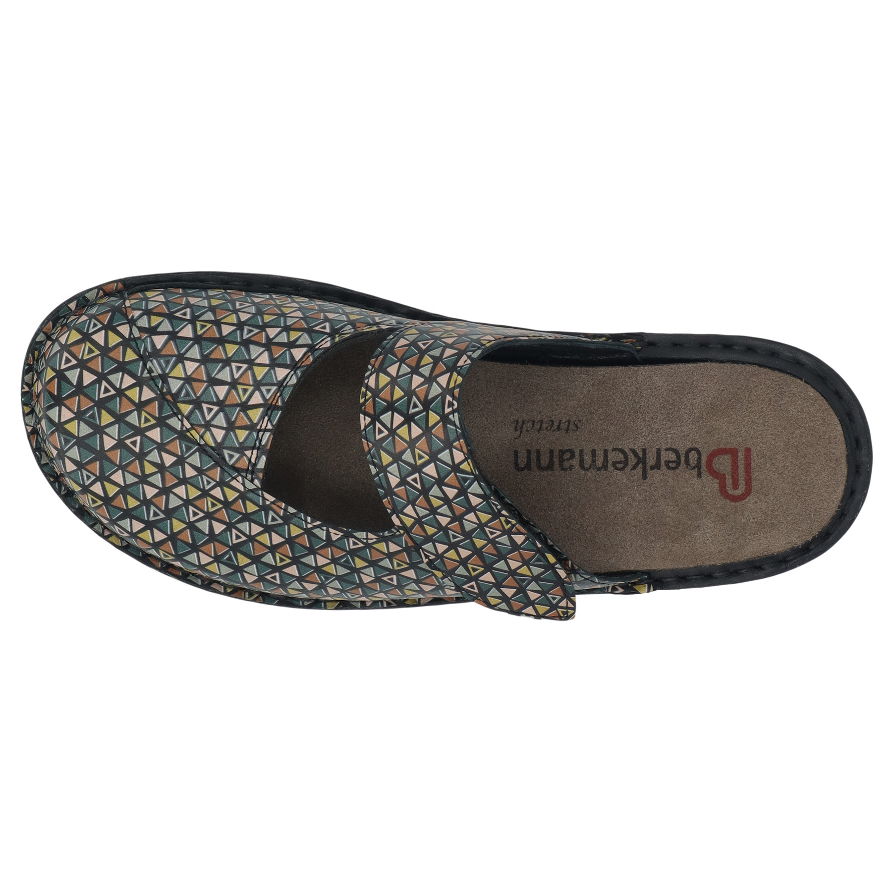 weiße clogs draufsicht