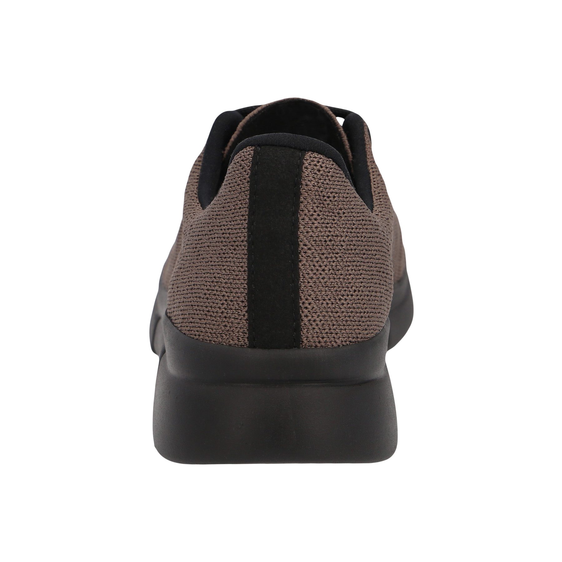 braune sneaker hinteransicht