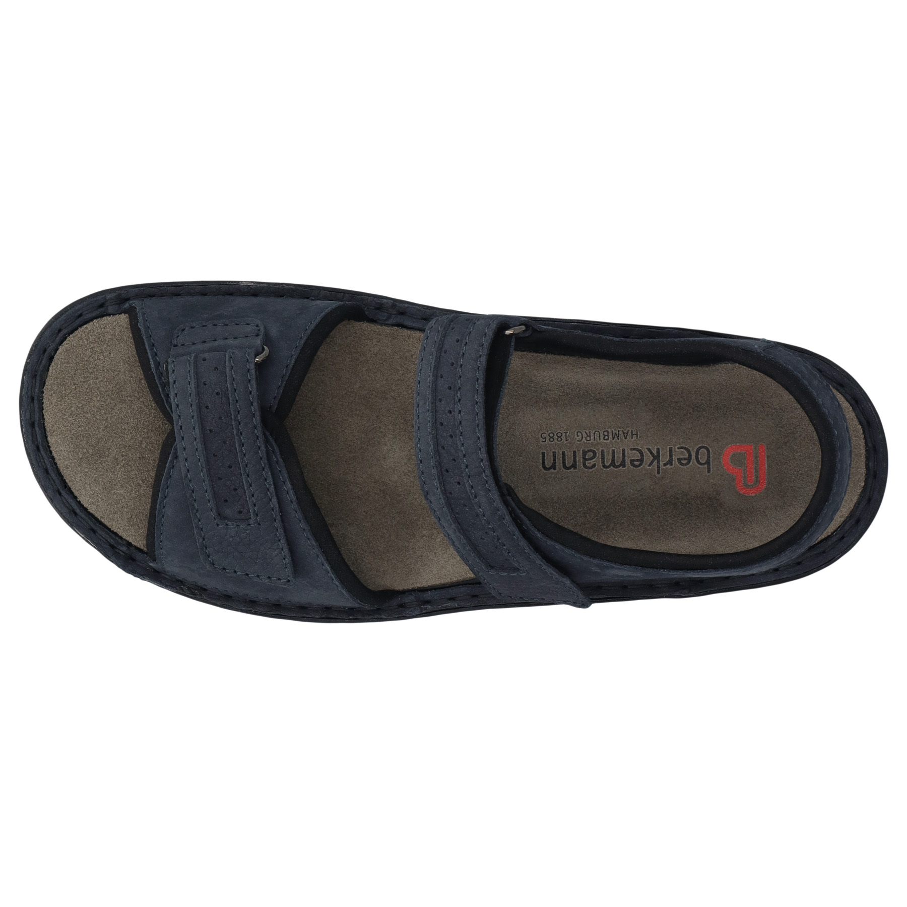 blaue sandale draufsicht