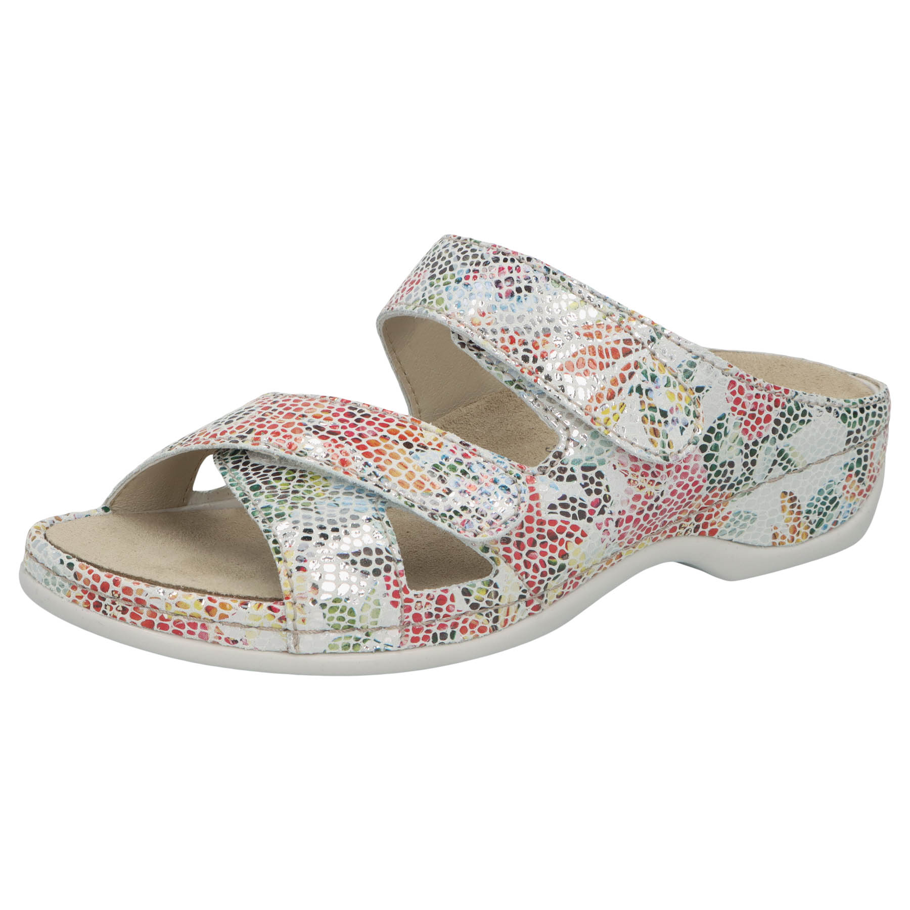 multicolor Dschungel Leder