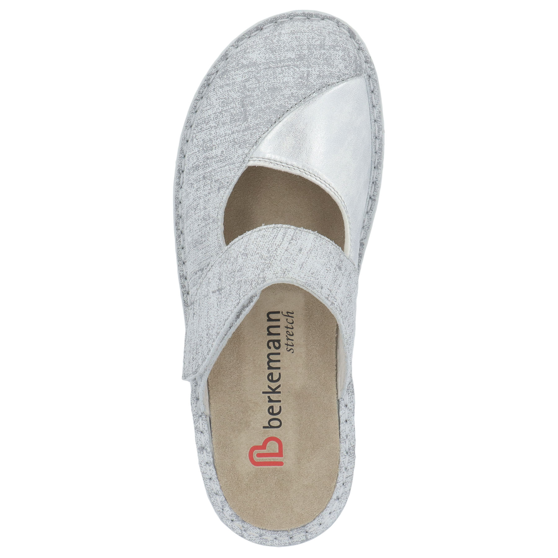 mehrfarbige clogs draufsicht