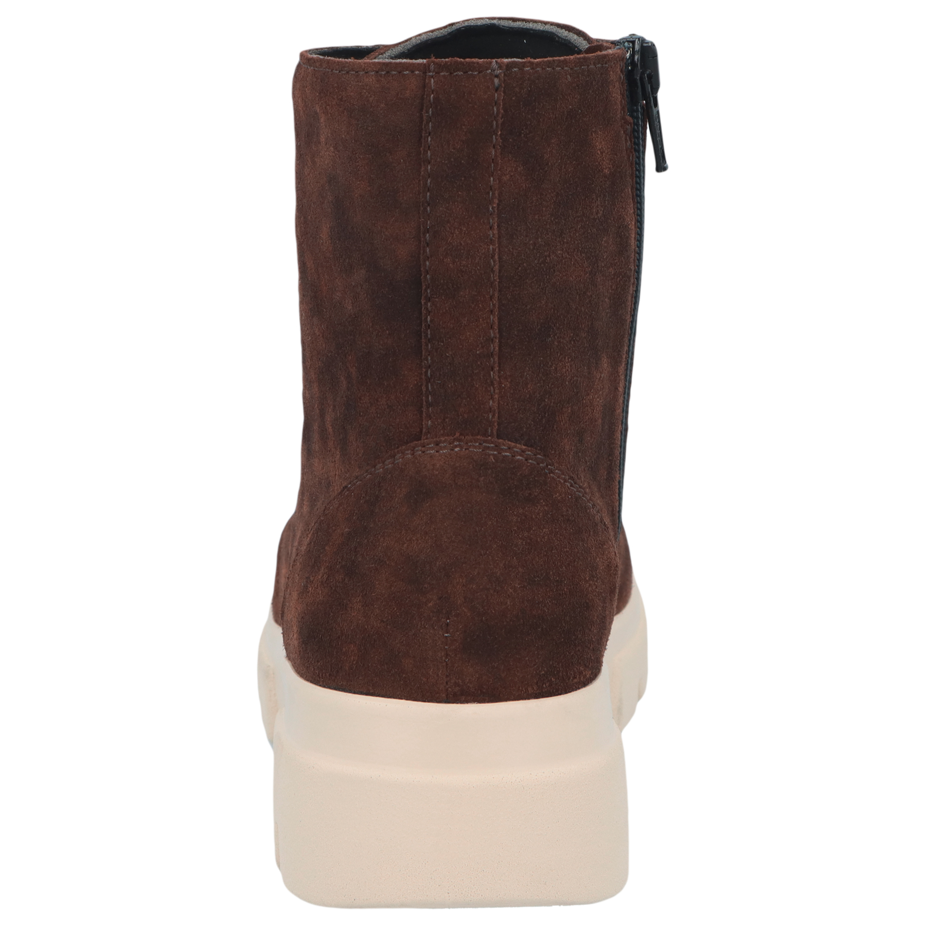 braune stiefeletten hinteransicht