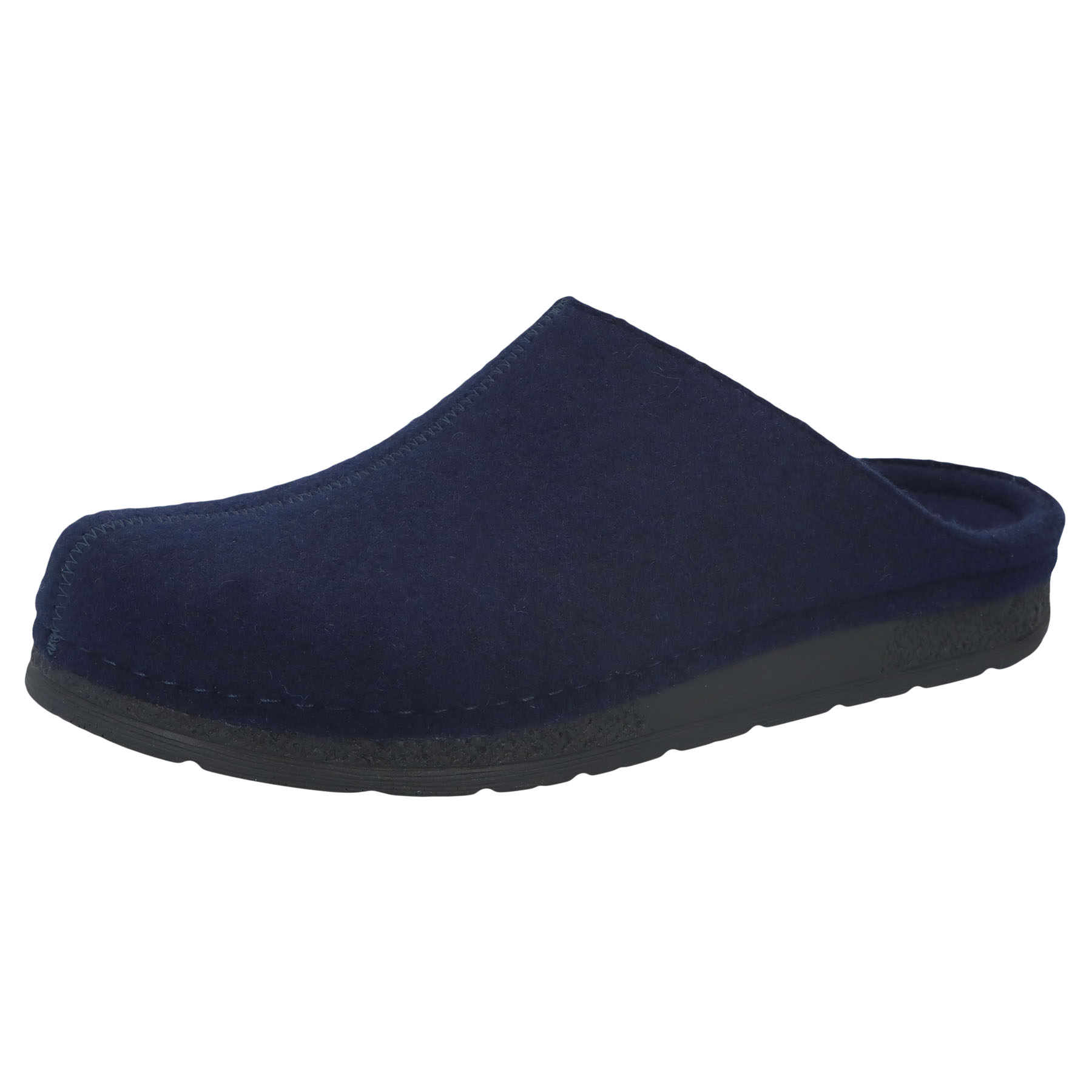 blaue hausschuhe 3-4 ansicht