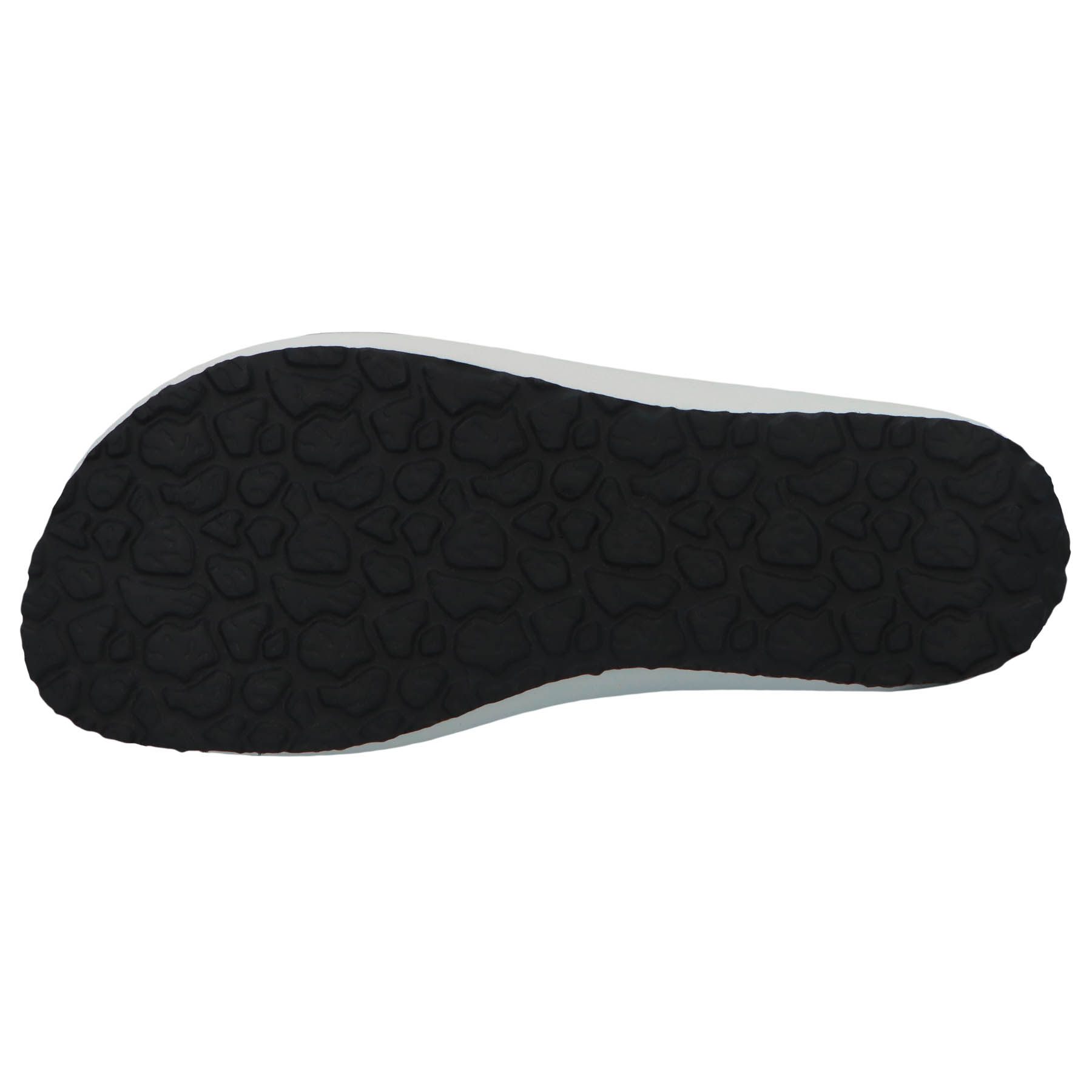 schwarze pantolette sohlenansicht