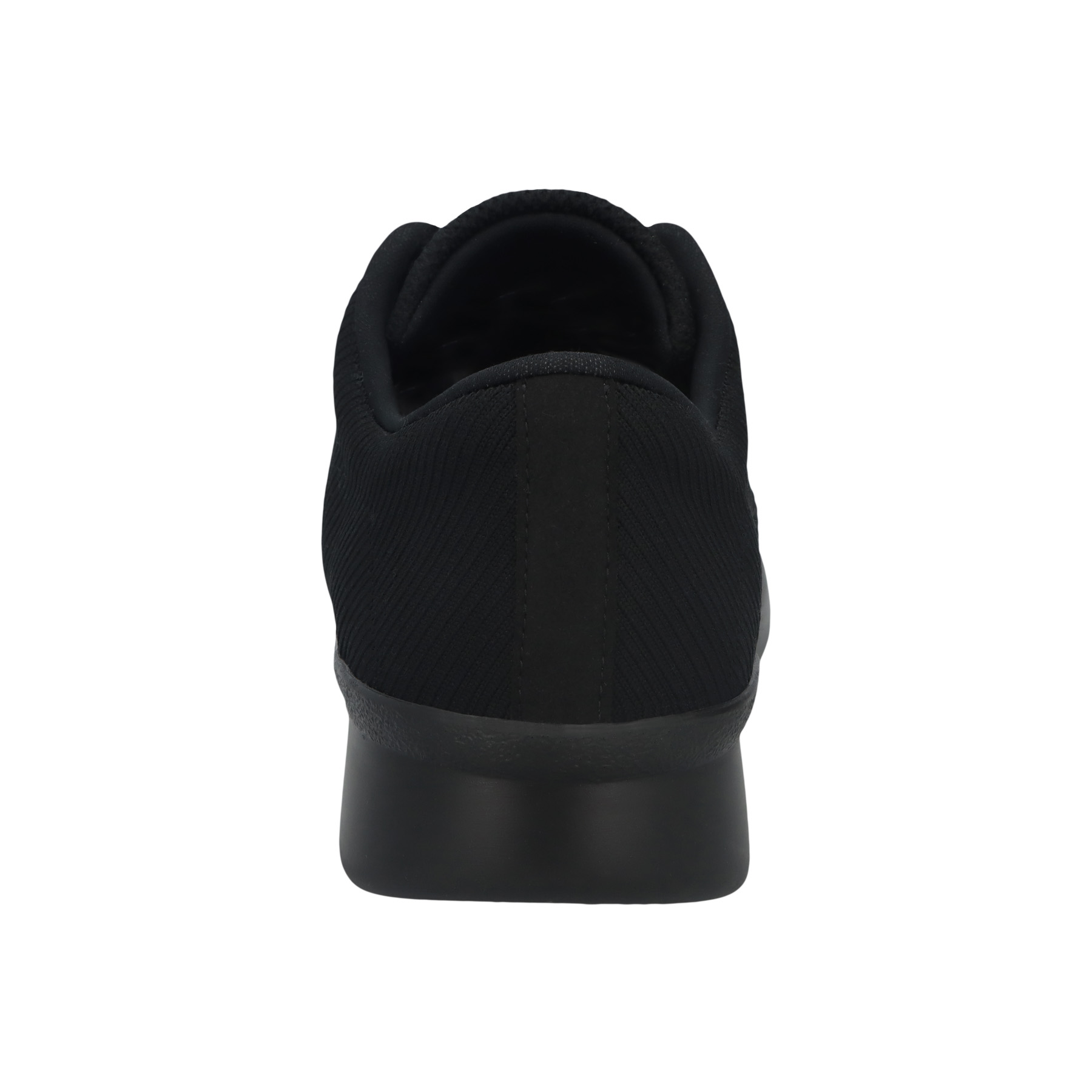 schwarze sneaker hinteransicht