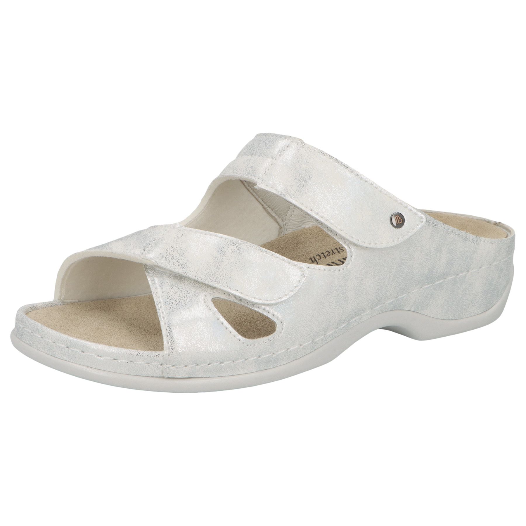 silber Synthetik/Stretch