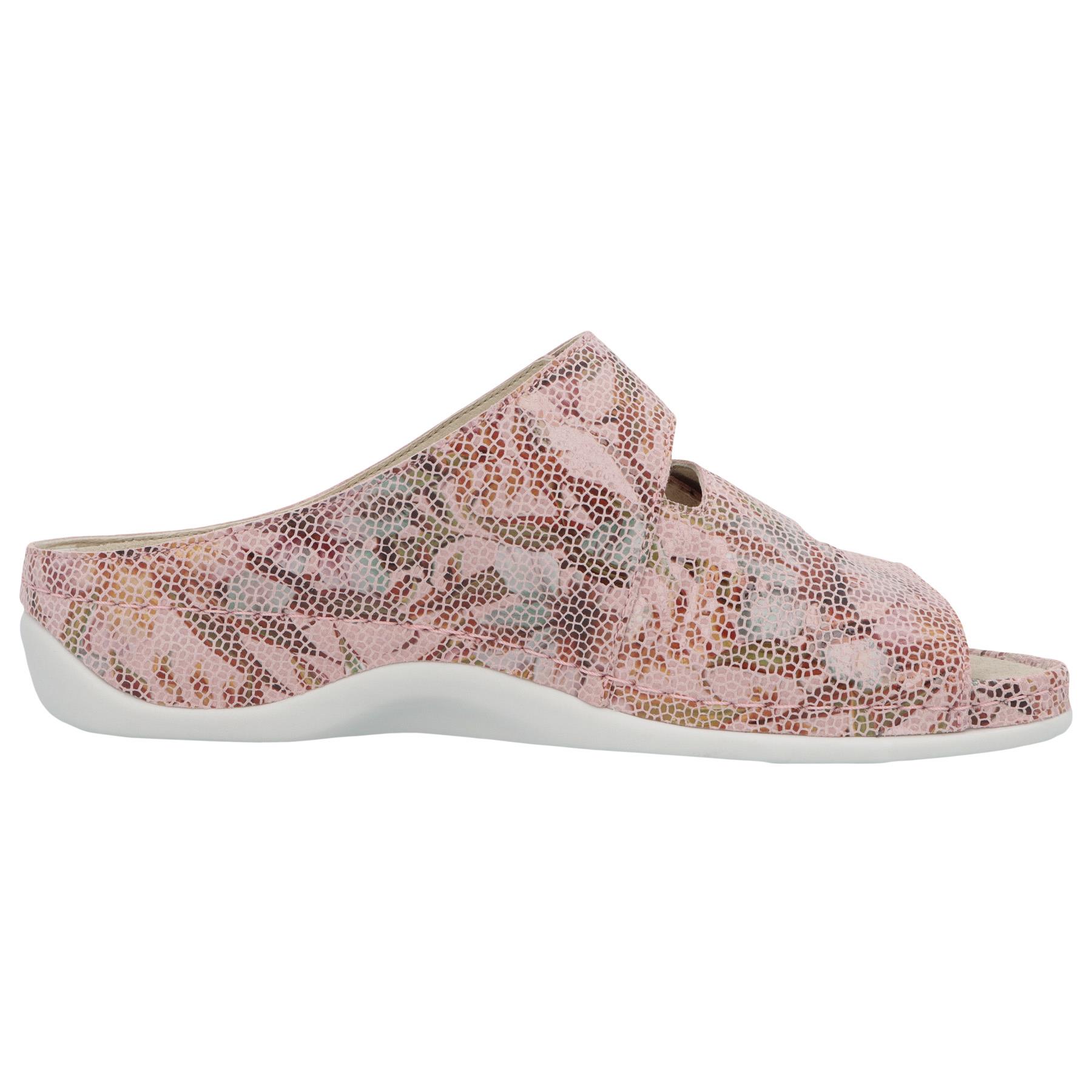 rote pantolette seitenansicht rechts