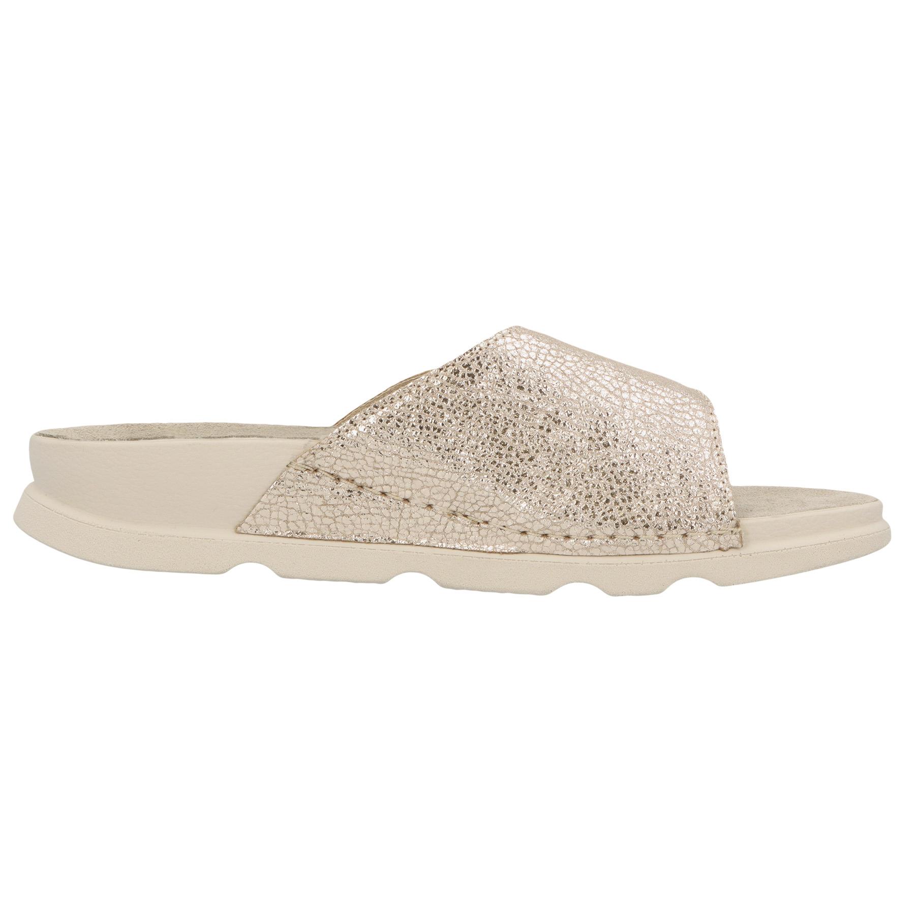 mehrfarbige pantolette seitenansicht rechts