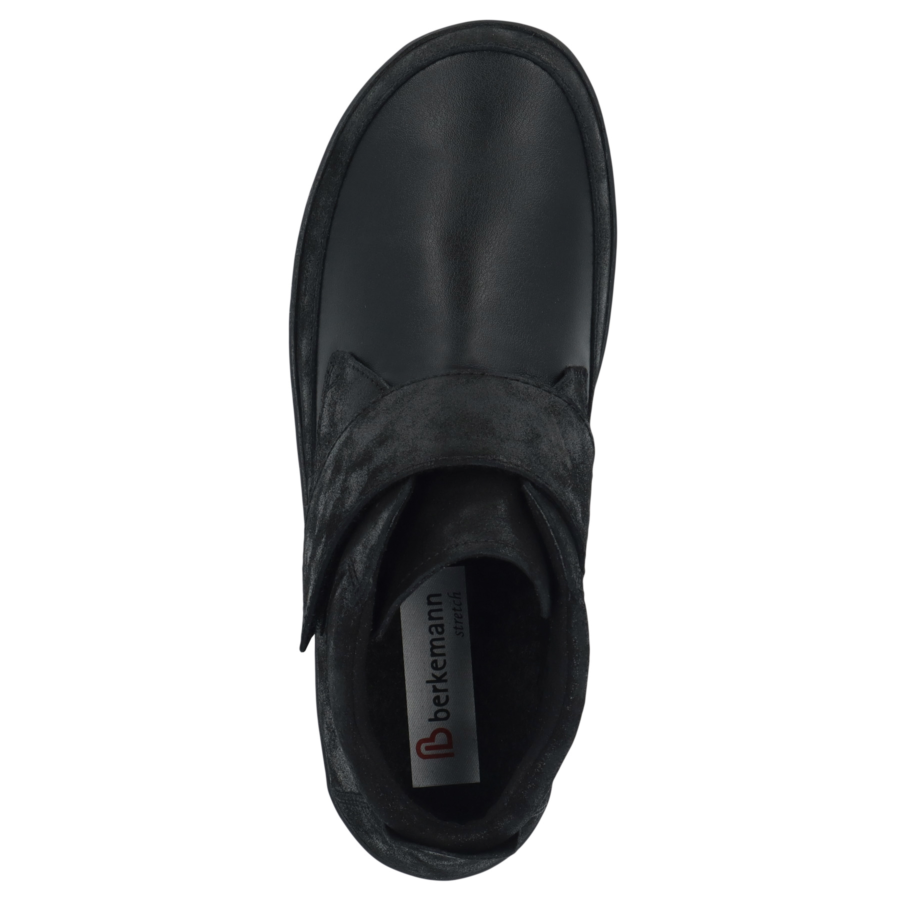 schwarze stiefeletten draufsicht